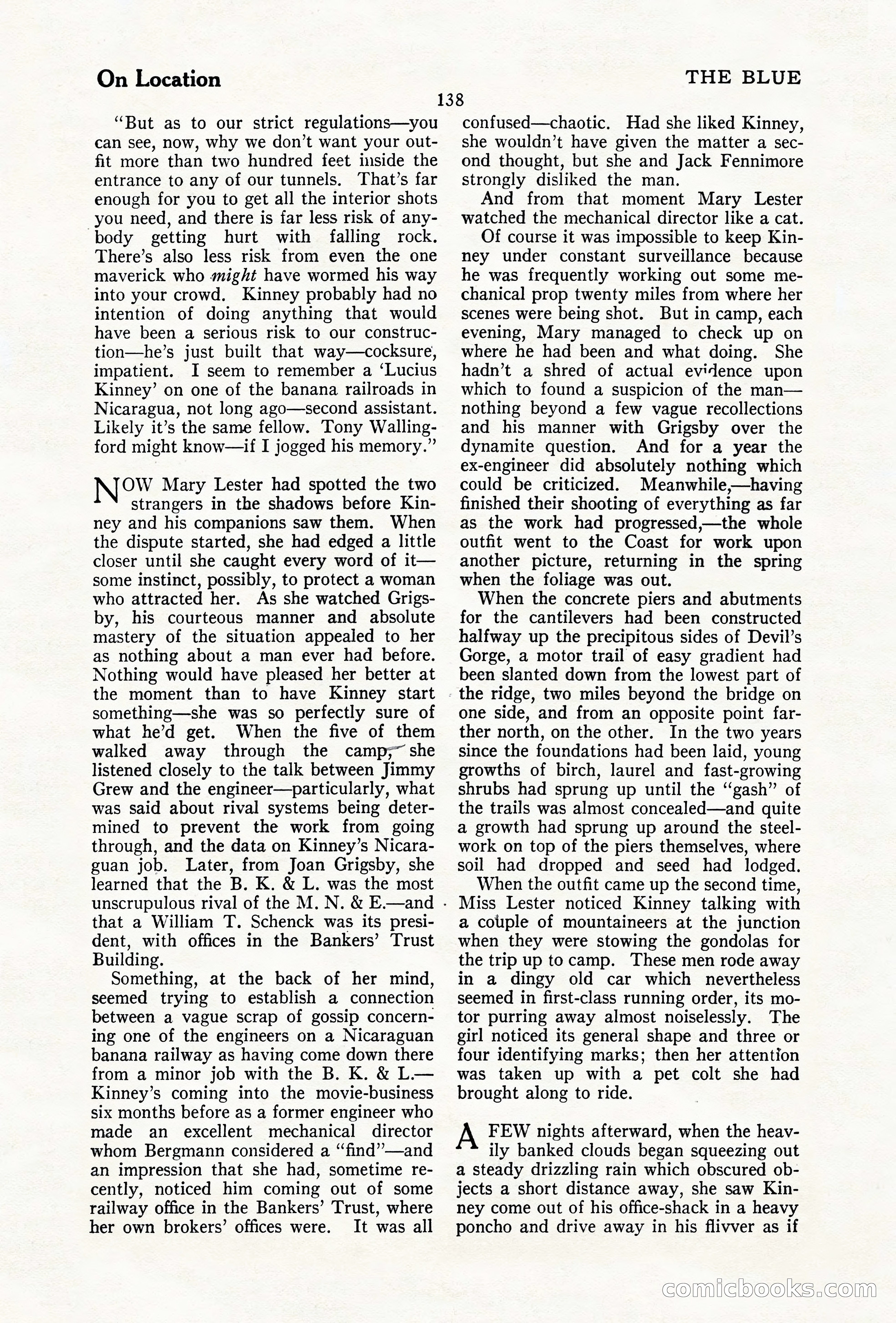 The Illustrated Blue Book Magazine, December 1927 — page 140 of 208
