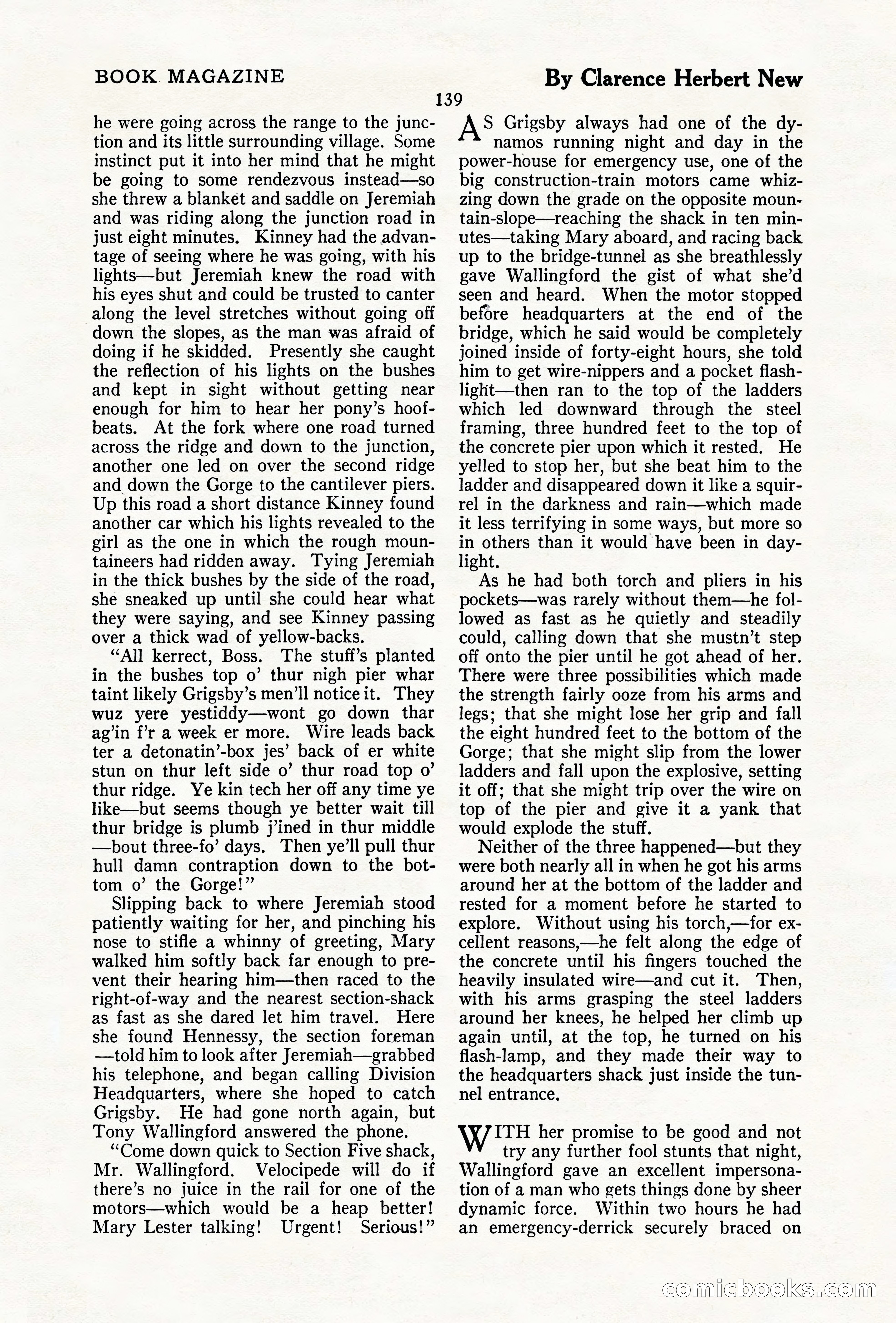 The Illustrated Blue Book Magazine, December 1927 — page 141 of 208