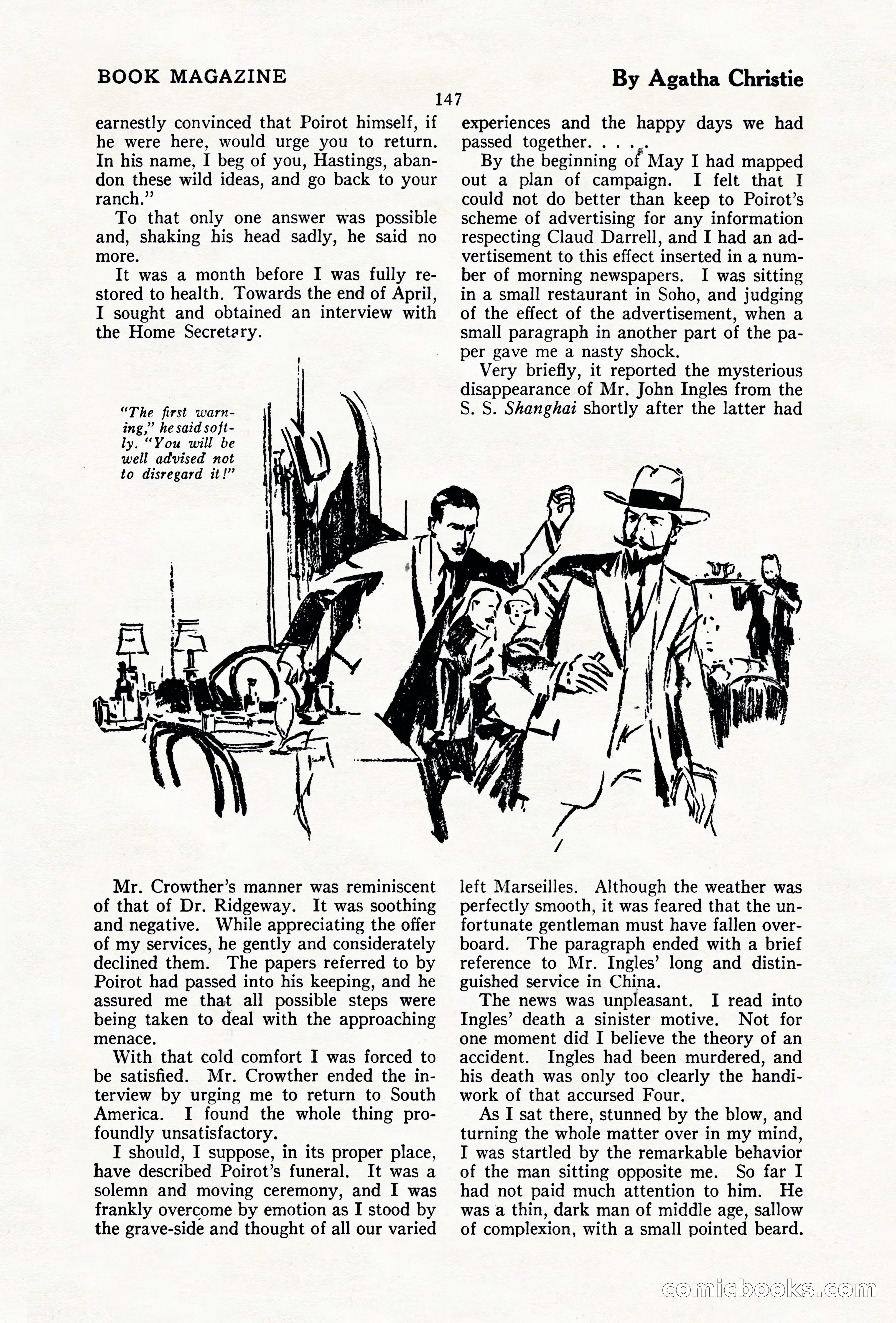 The Illustrated Blue Book Magazine, December 1927 — page 149 of 208