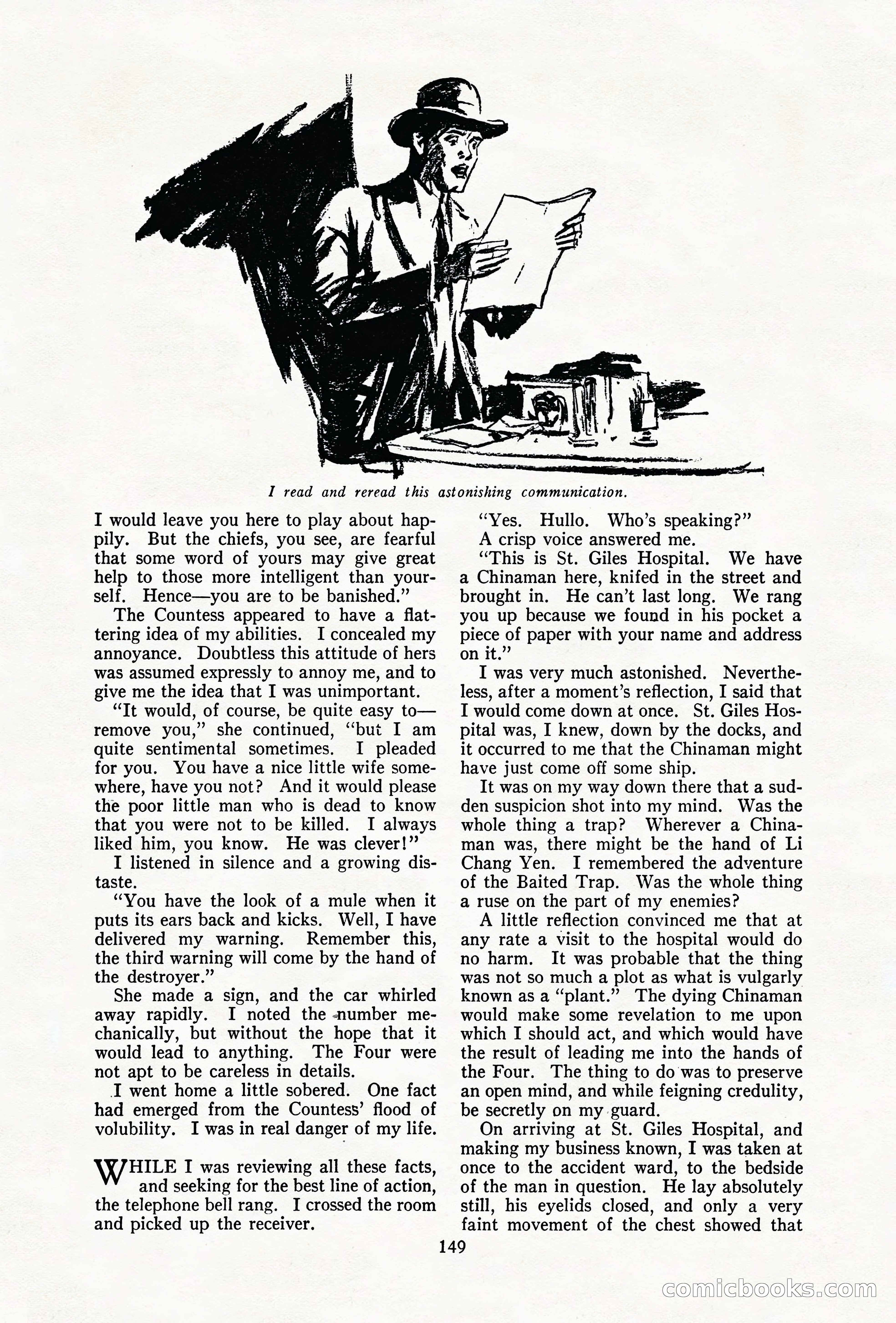The Illustrated Blue Book Magazine, December 1927 — page 151 of 208