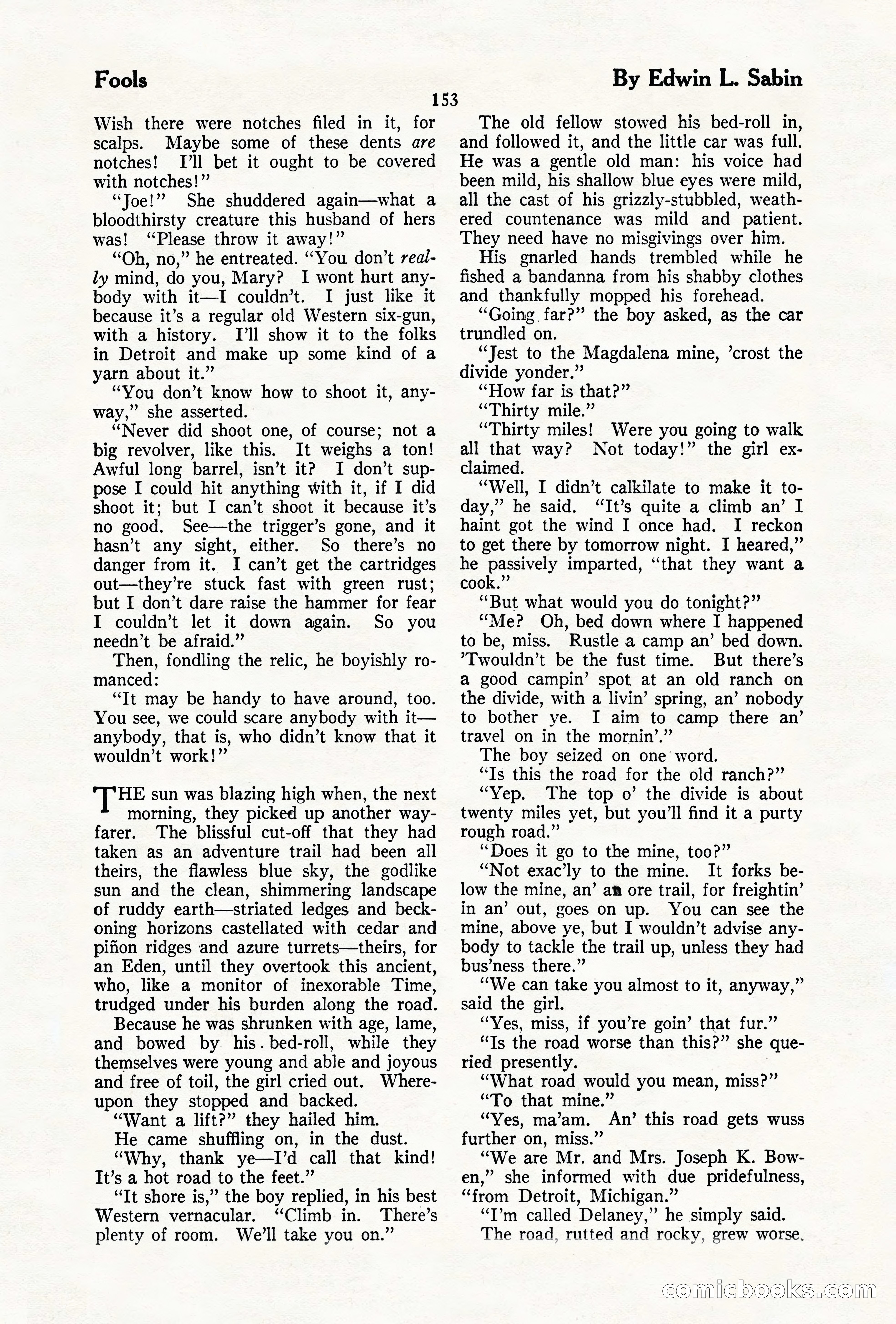 The Illustrated Blue Book Magazine, December 1927 — page 155 of 208