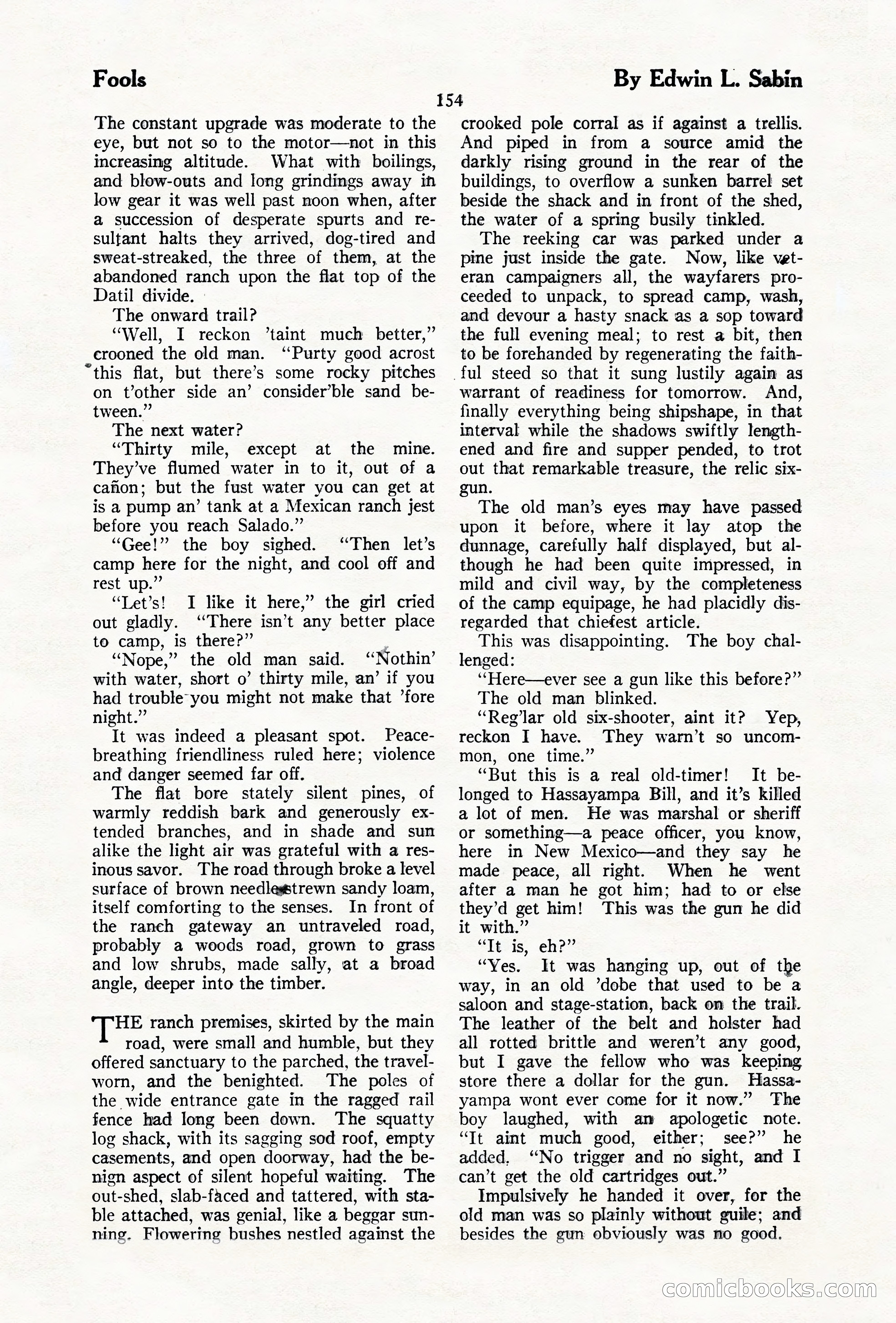 The Illustrated Blue Book Magazine, December 1927 — page 156 of 208