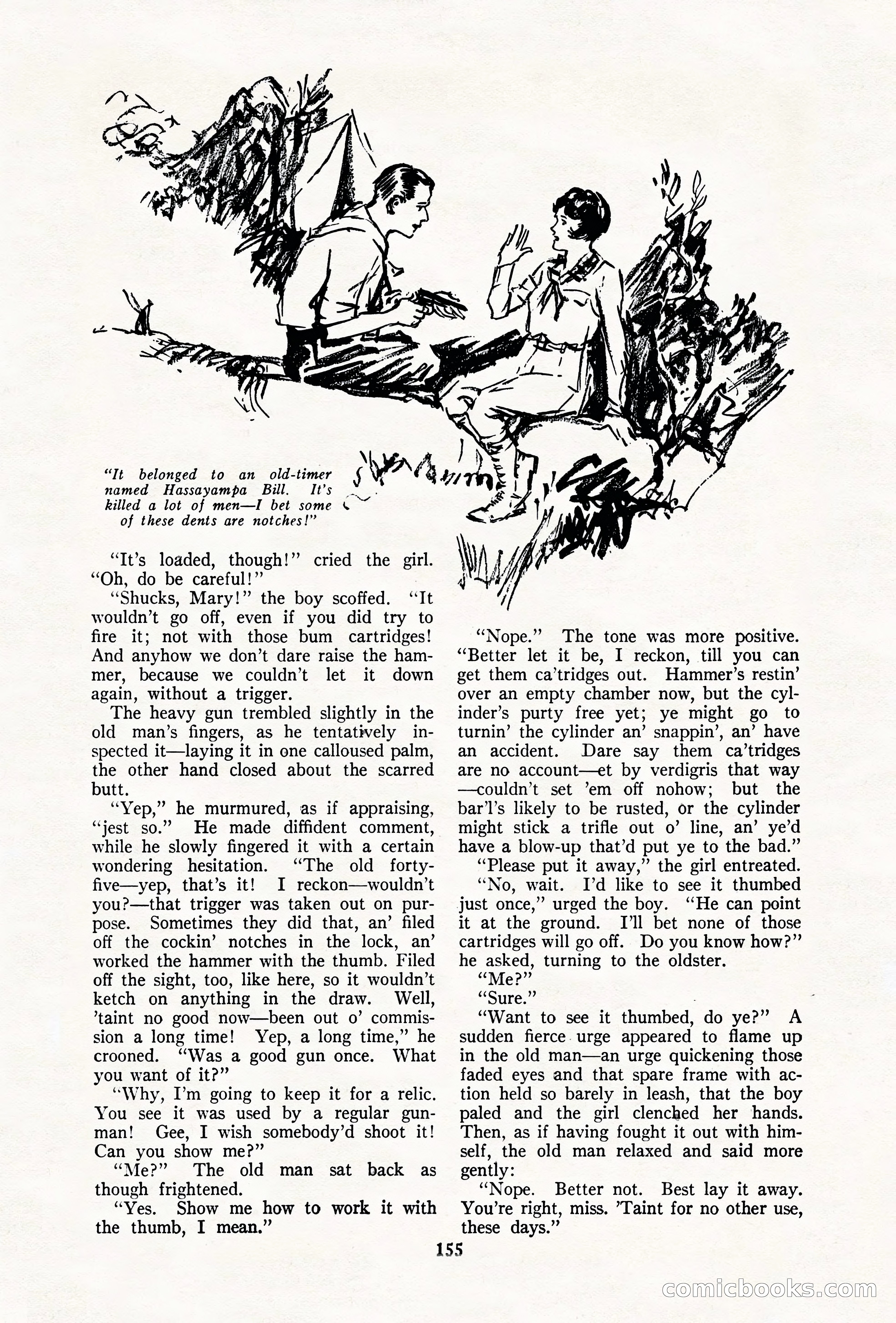 The Illustrated Blue Book Magazine, December 1927 — page 157 of 208