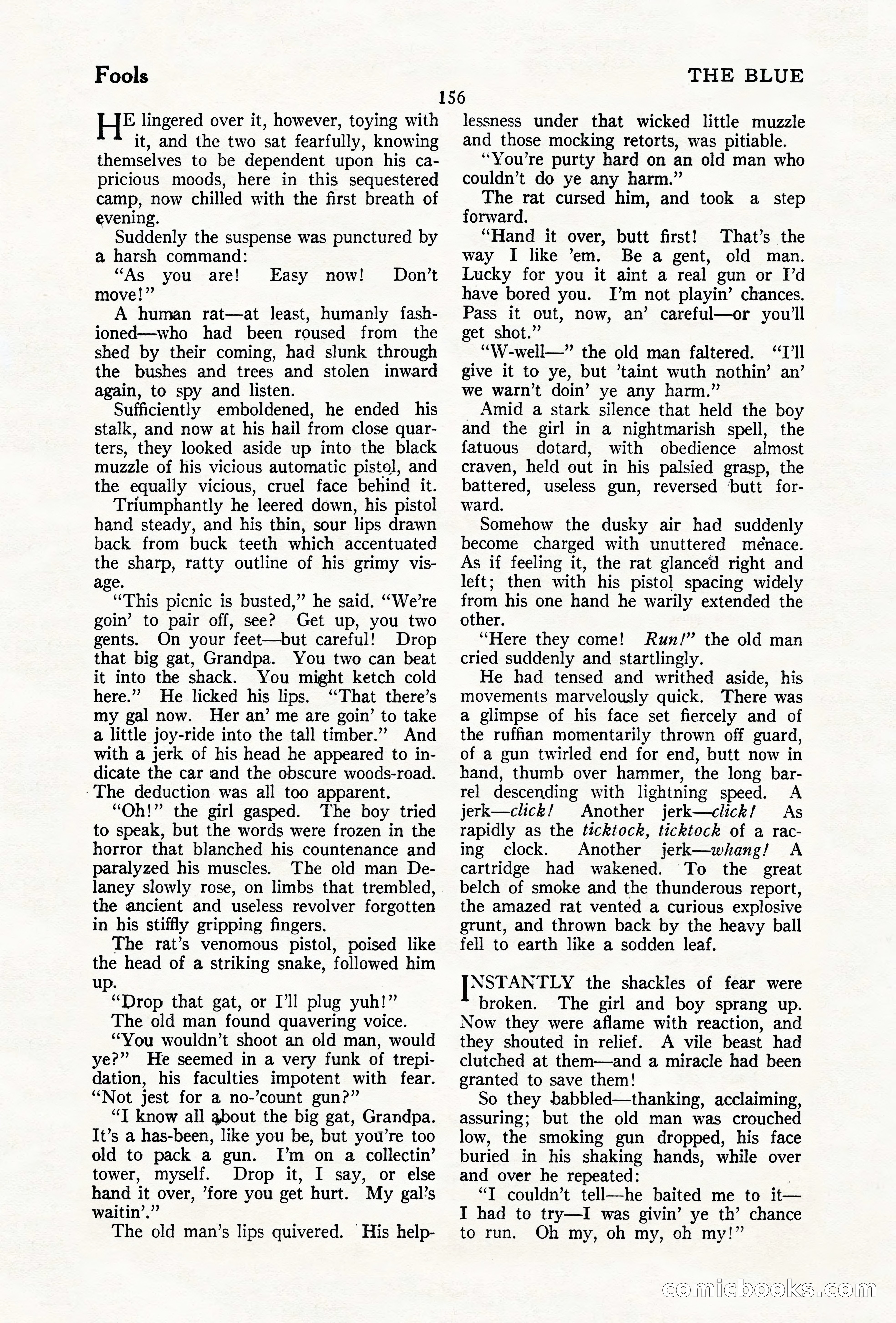 The Illustrated Blue Book Magazine, December 1927 — page 158 of 208