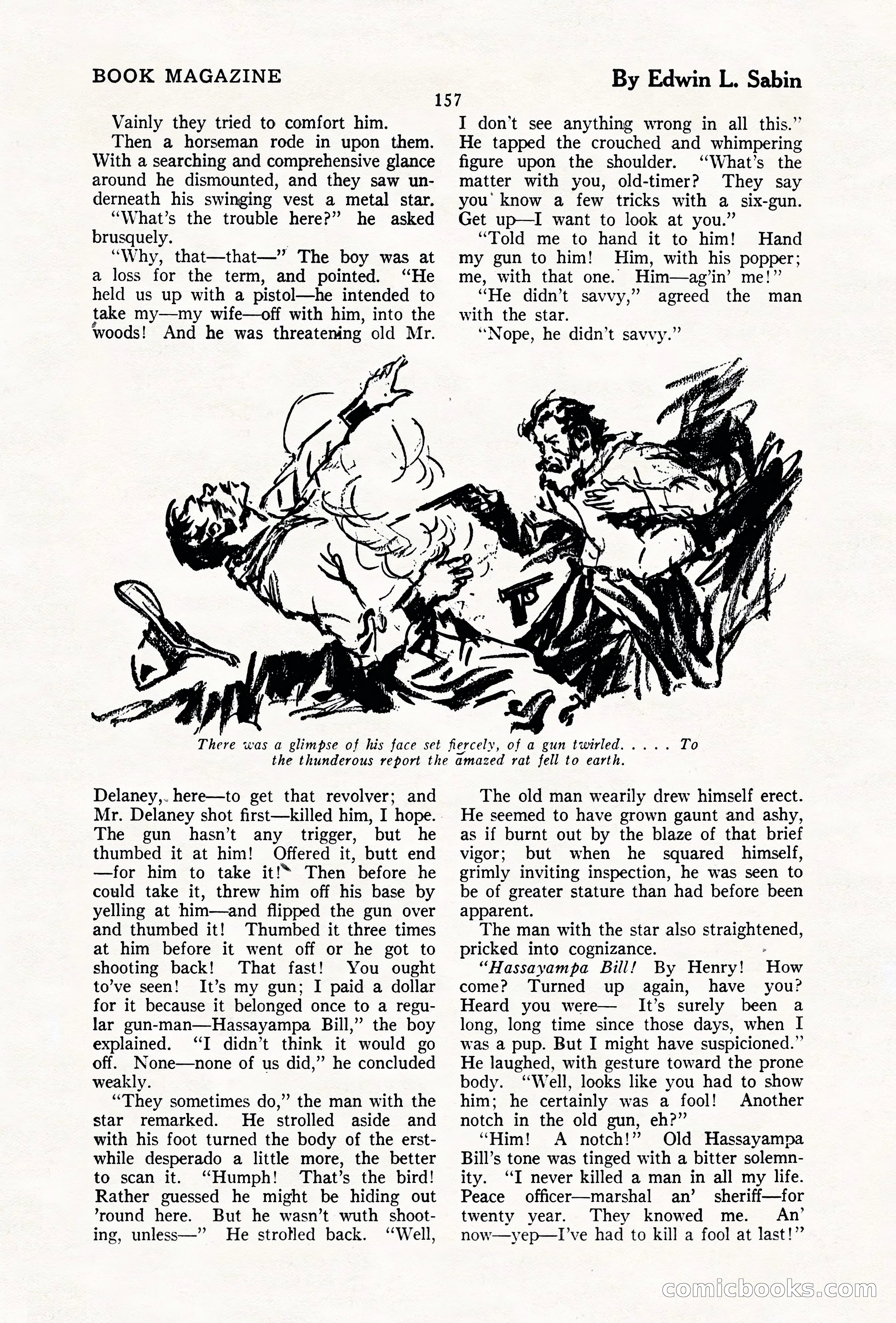 The Illustrated Blue Book Magazine, December 1927 — page 159 of 208
