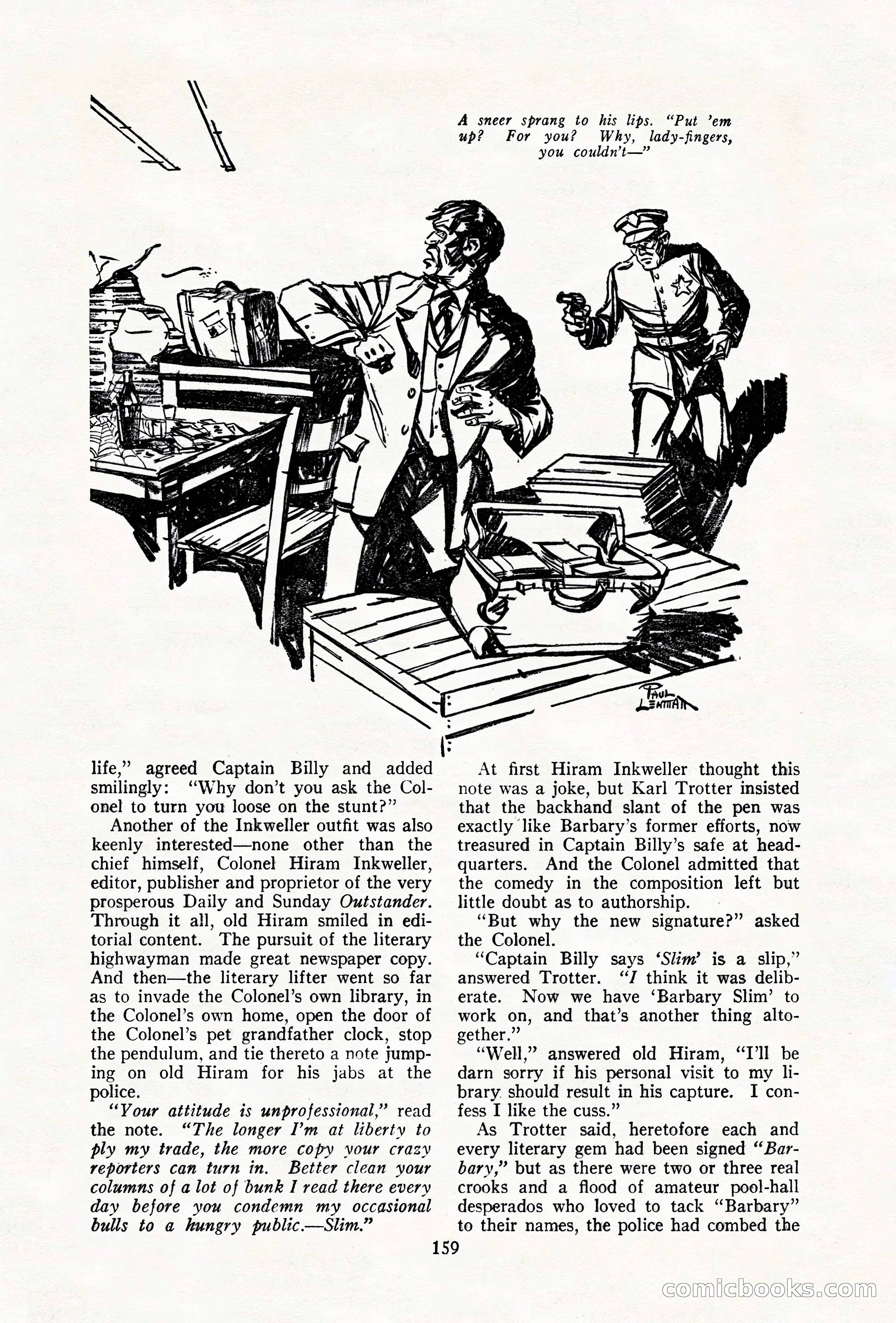 The Illustrated Blue Book Magazine, December 1927 — page 161 of 208