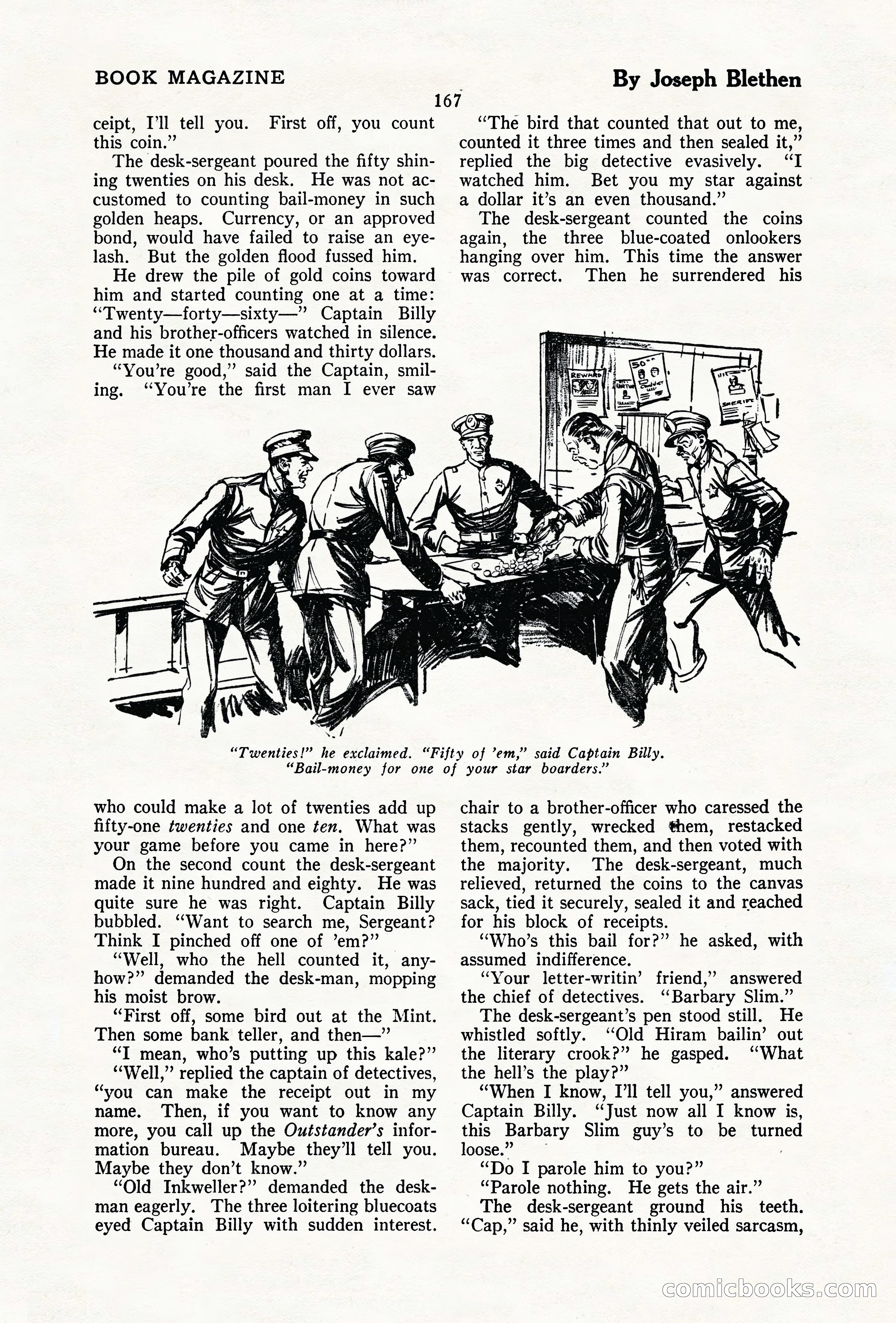 The Illustrated Blue Book Magazine, December 1927 — page 169 of 208