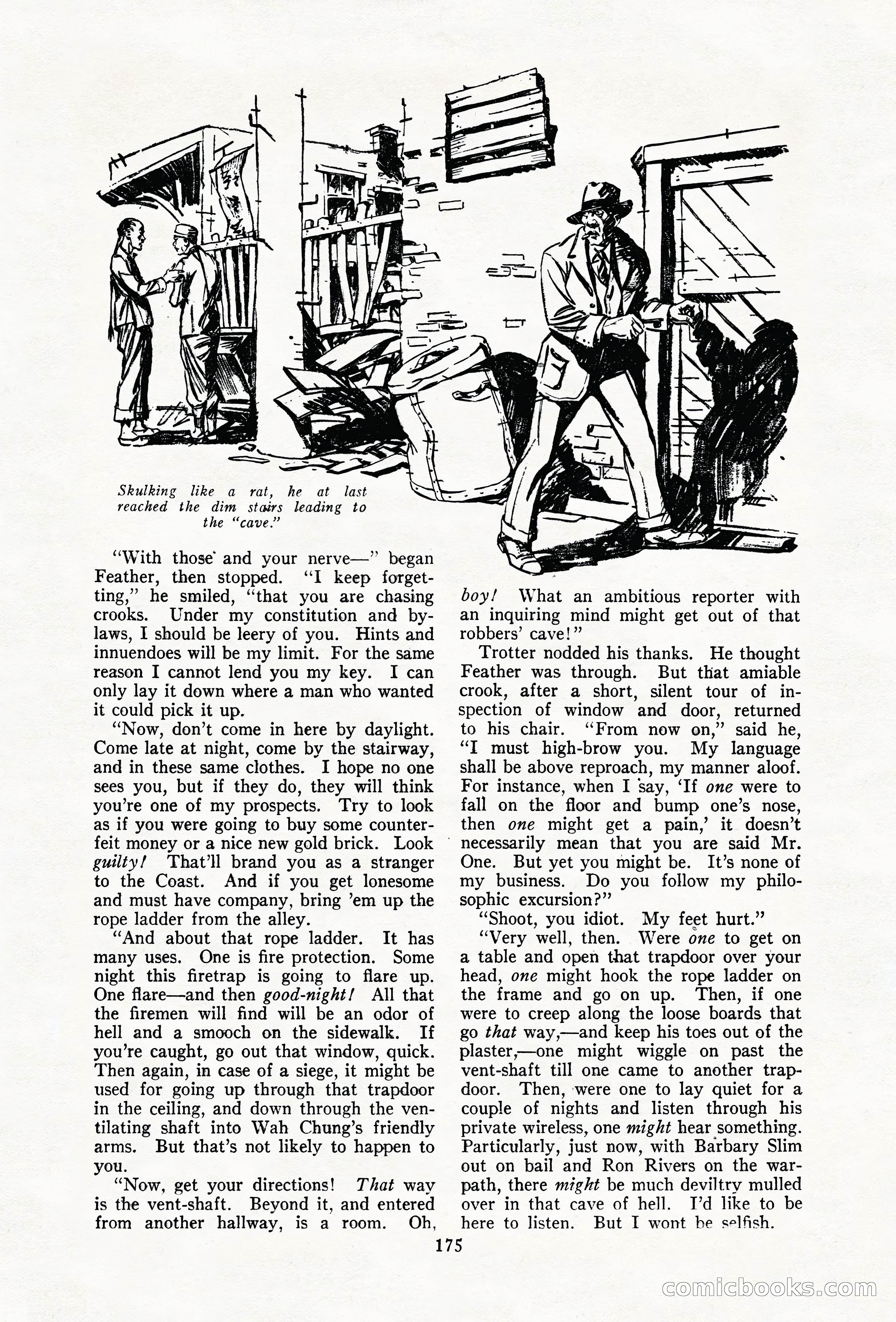 The Illustrated Blue Book Magazine, December 1927 — page 177 of 208