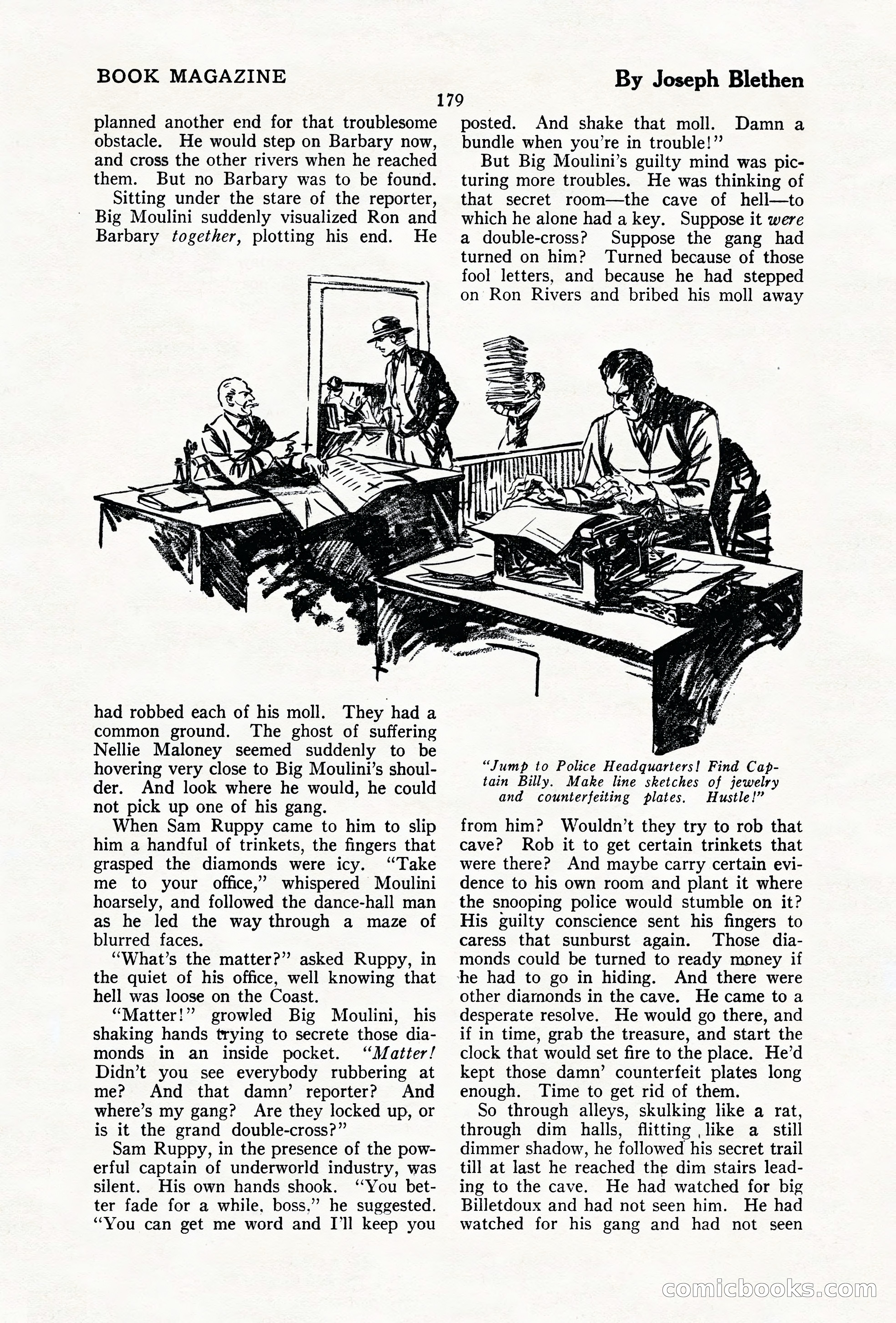 The Illustrated Blue Book Magazine, December 1927 — page 181 of 208