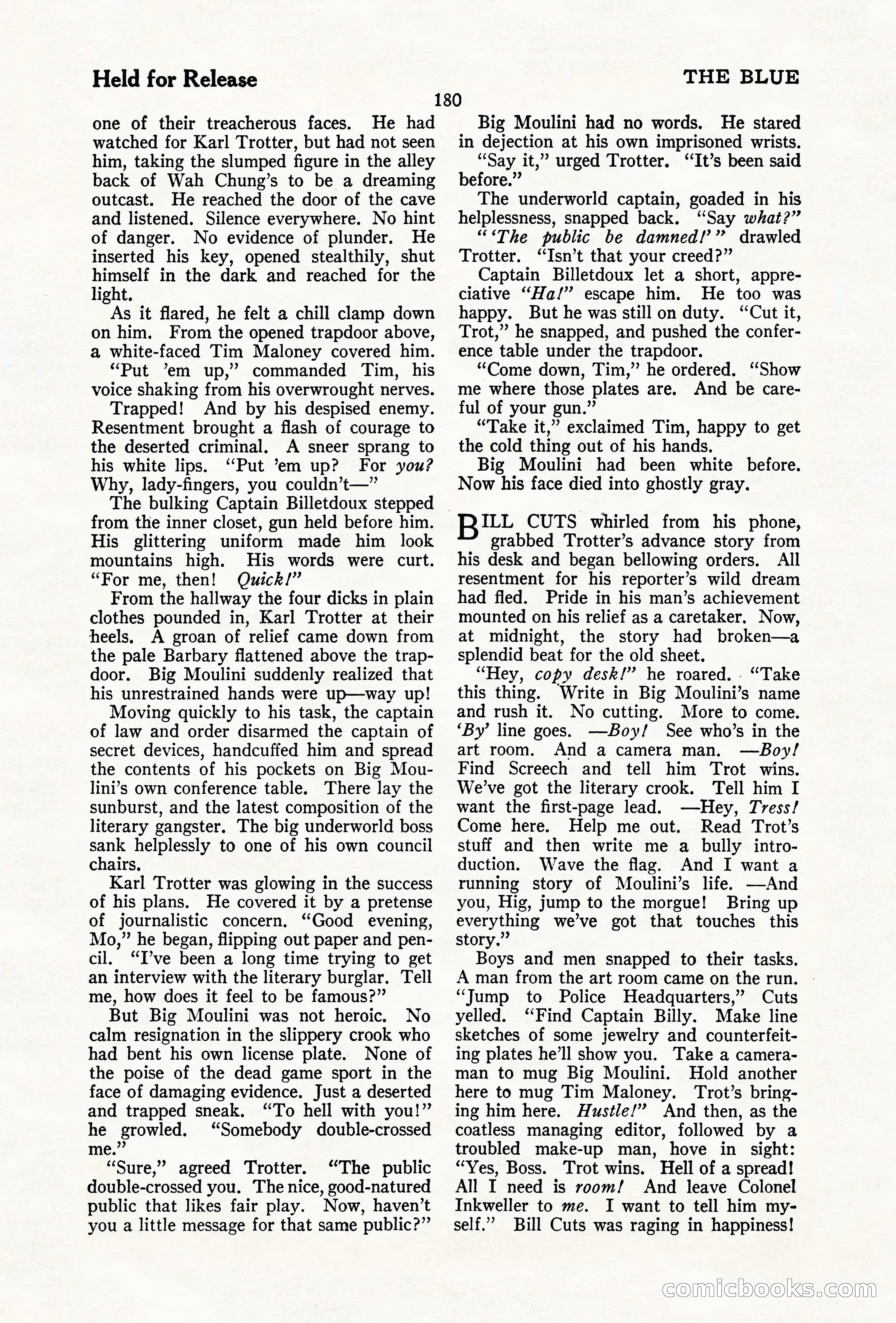 The Illustrated Blue Book Magazine, December 1927 — page 182 of 208