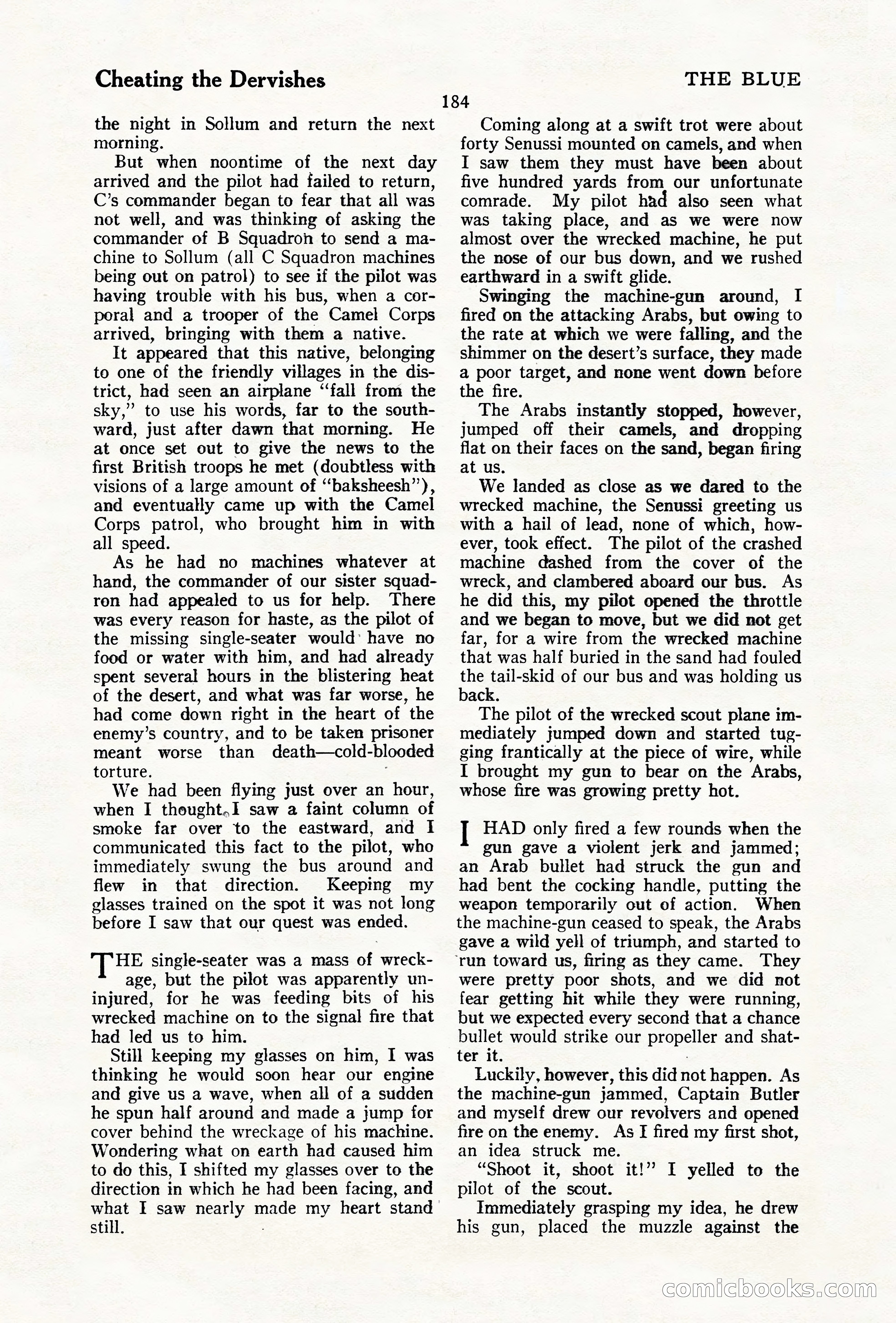 The Illustrated Blue Book Magazine, December 1927 — page 186 of 208
