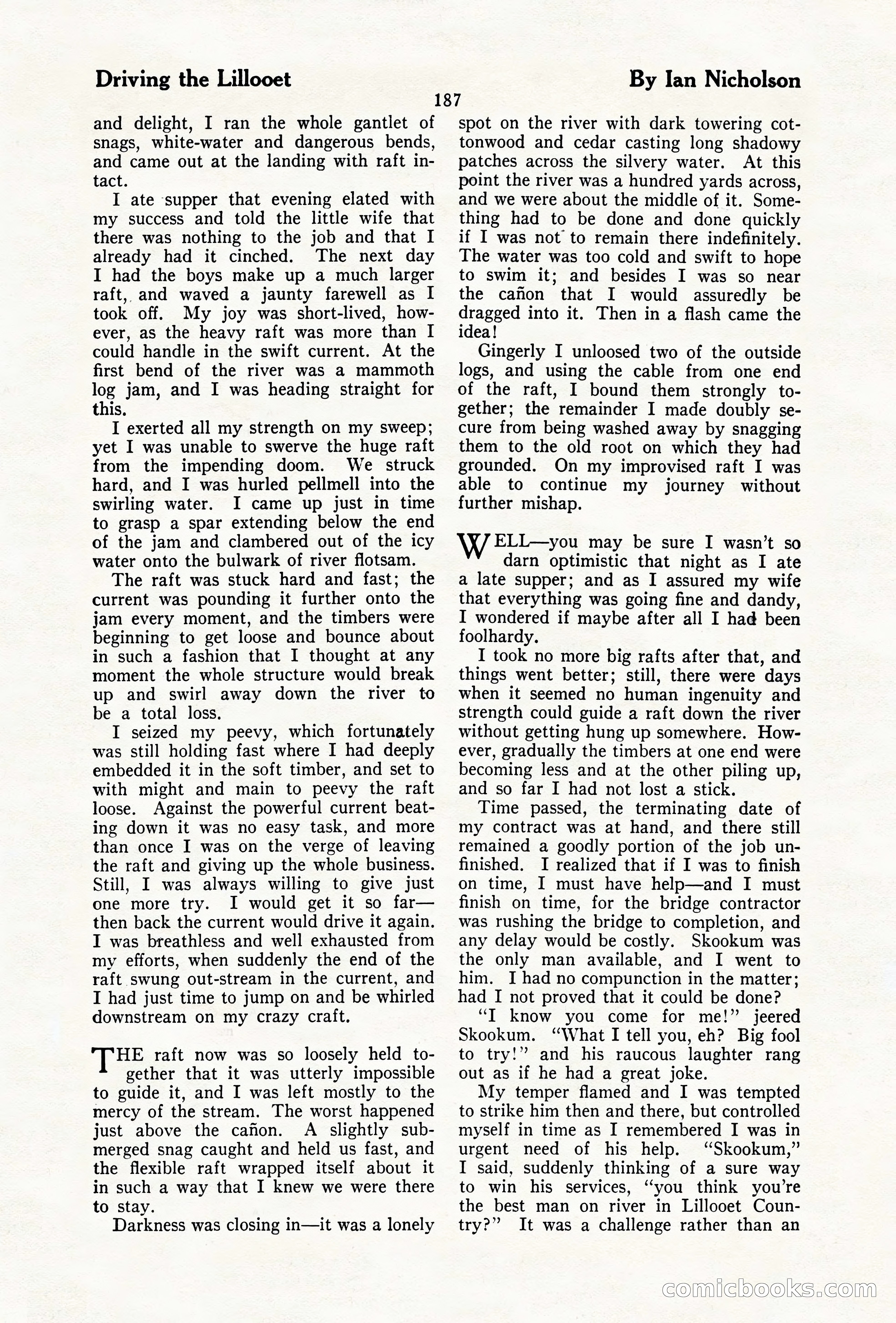 The Illustrated Blue Book Magazine, December 1927 — page 189 of 208