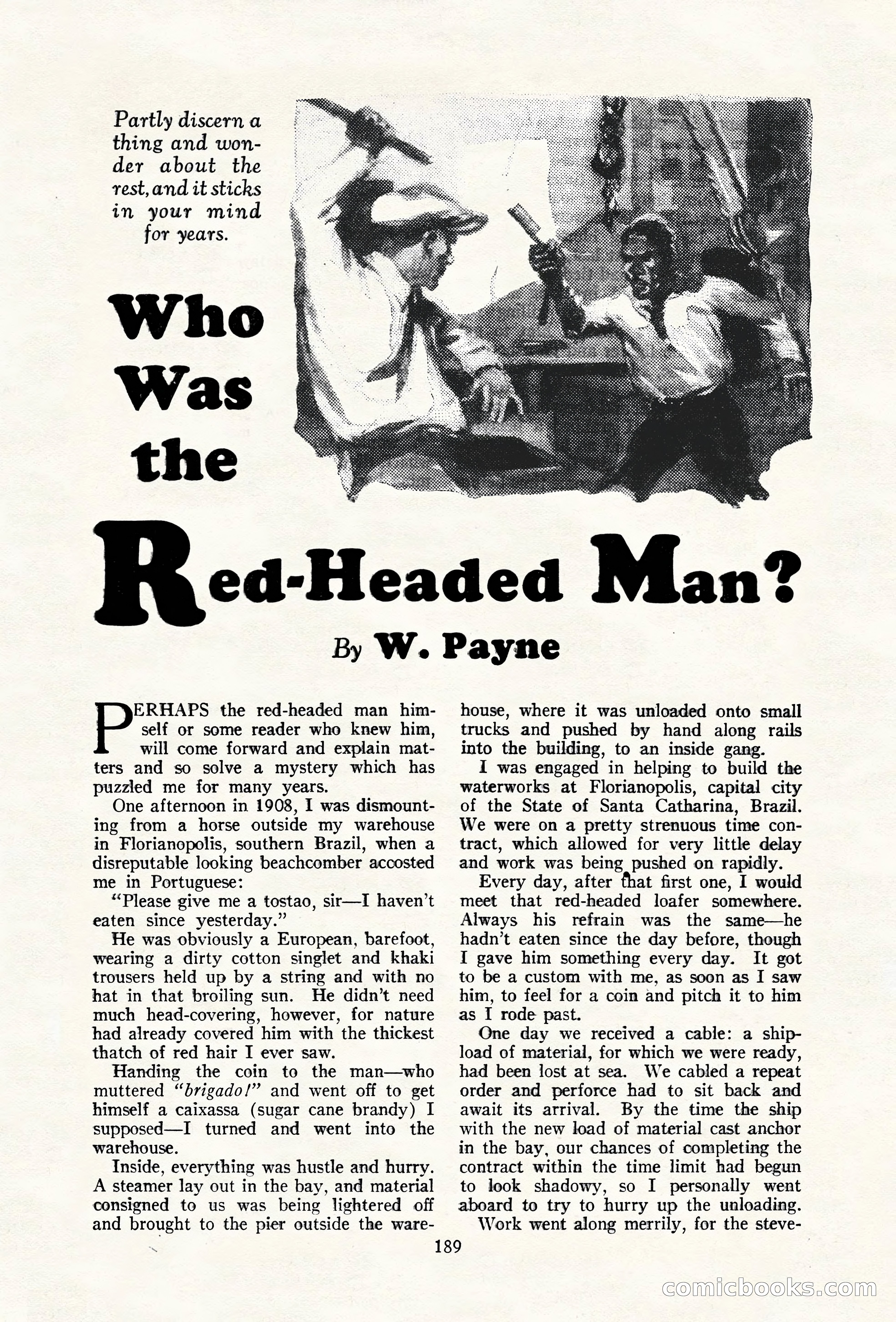 The Illustrated Blue Book Magazine, December 1927 — page 191 of 208