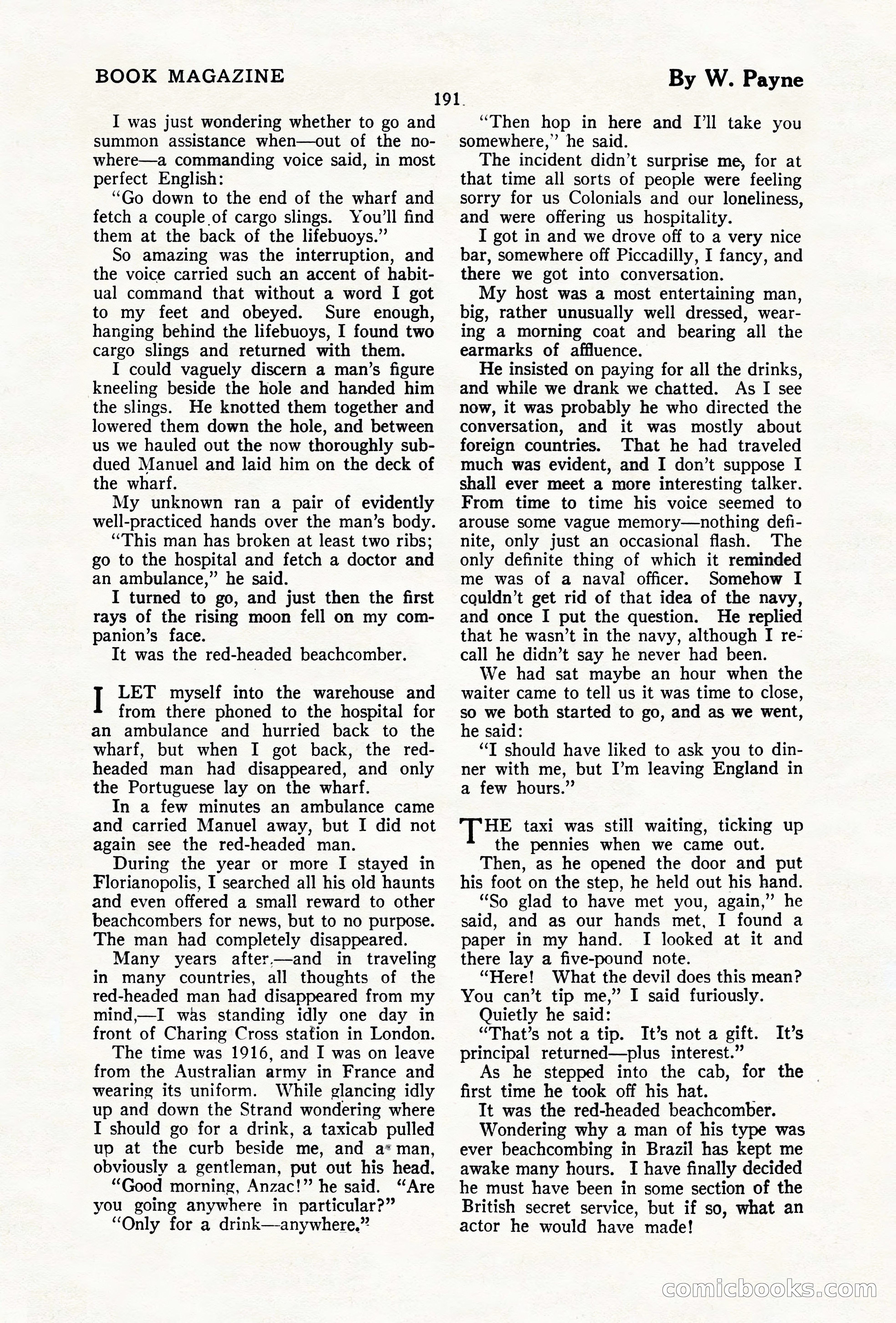 The Illustrated Blue Book Magazine, December 1927 — page 193 of 208