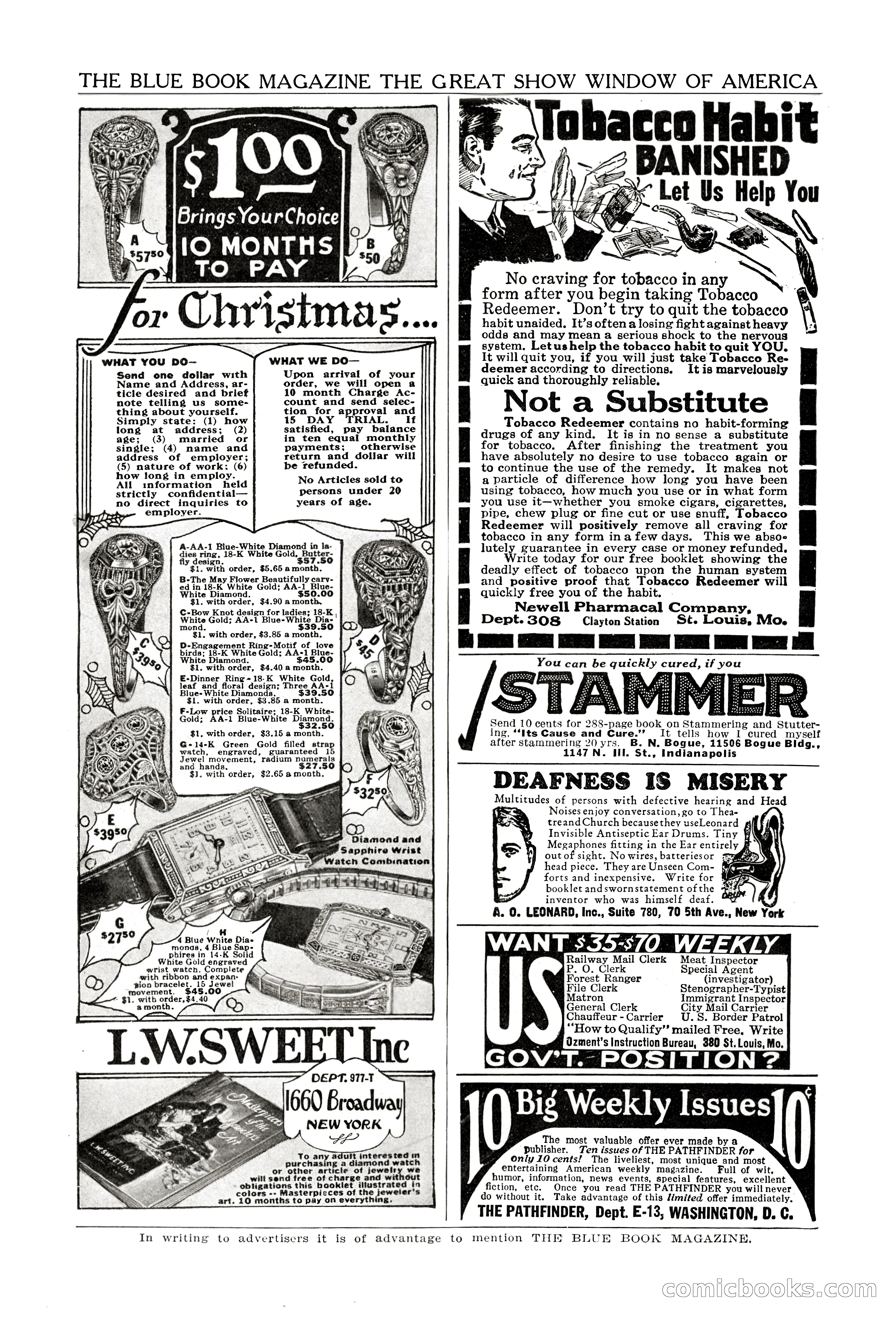 The Illustrated Blue Book Magazine, December 1927 — page 206 of 208