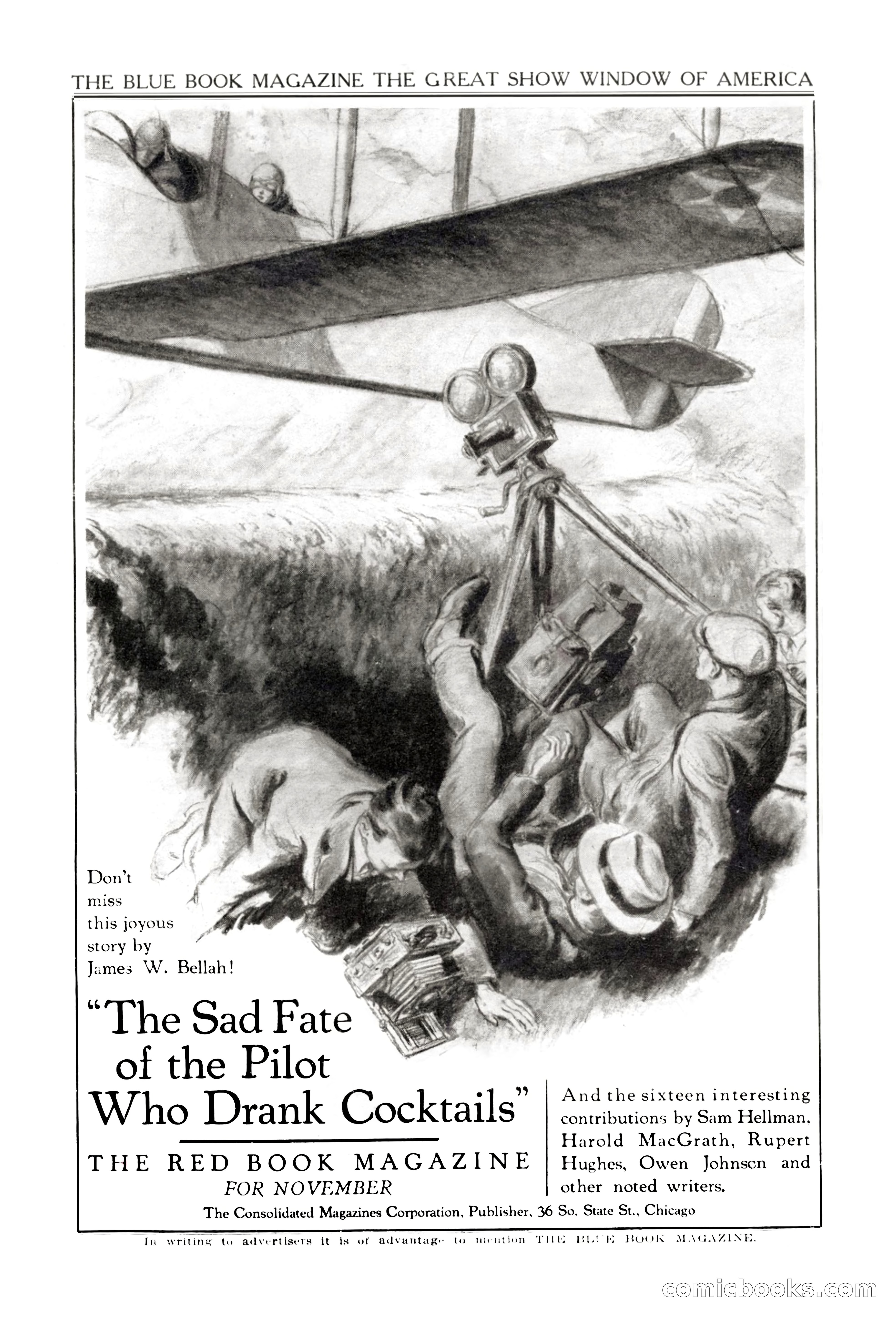 The Illustrated Blue Book Magazine, December 1927 — page 207 of 208