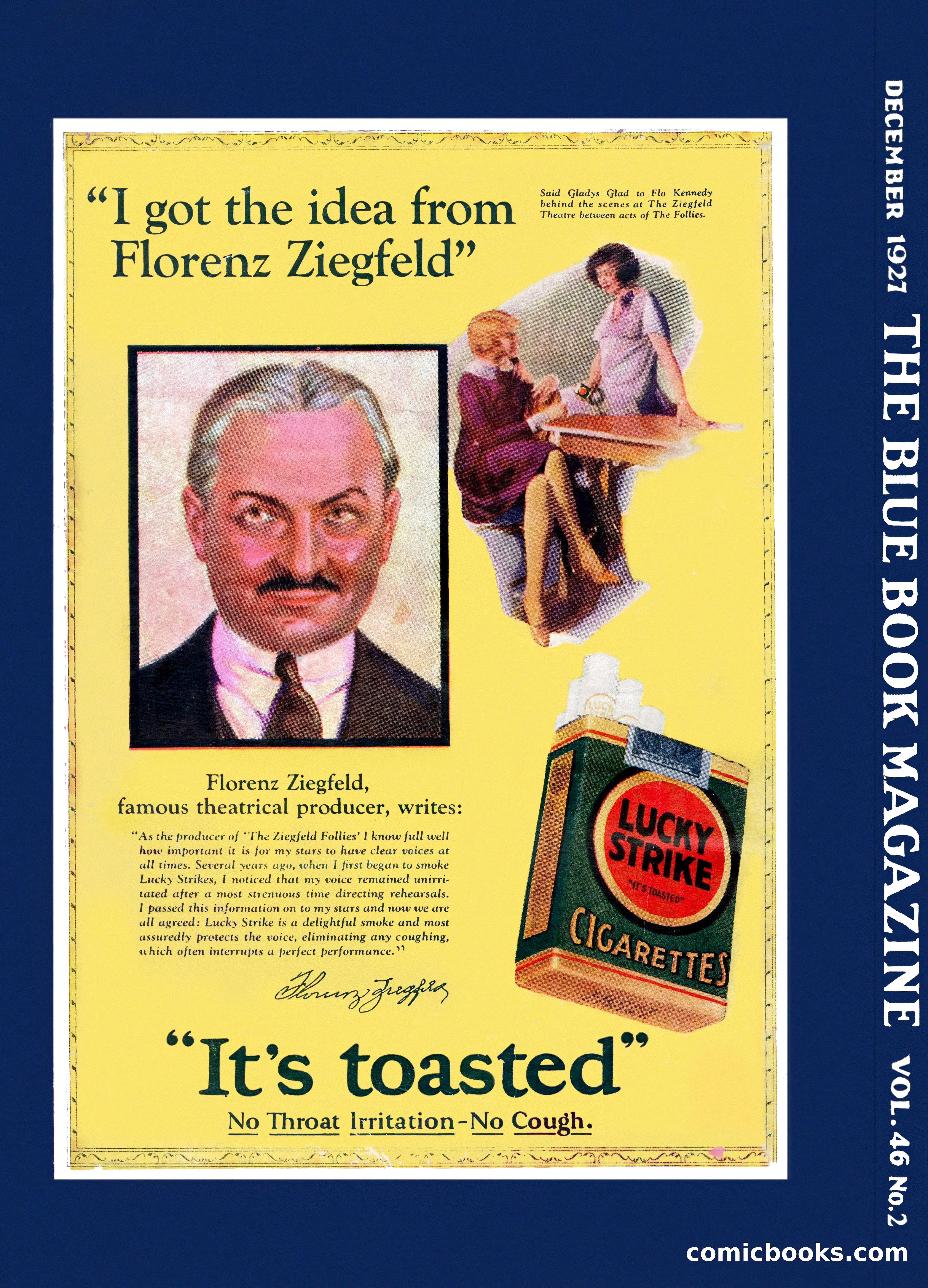 The Illustrated Blue Book Magazine, December 1927 — page 208 of 208