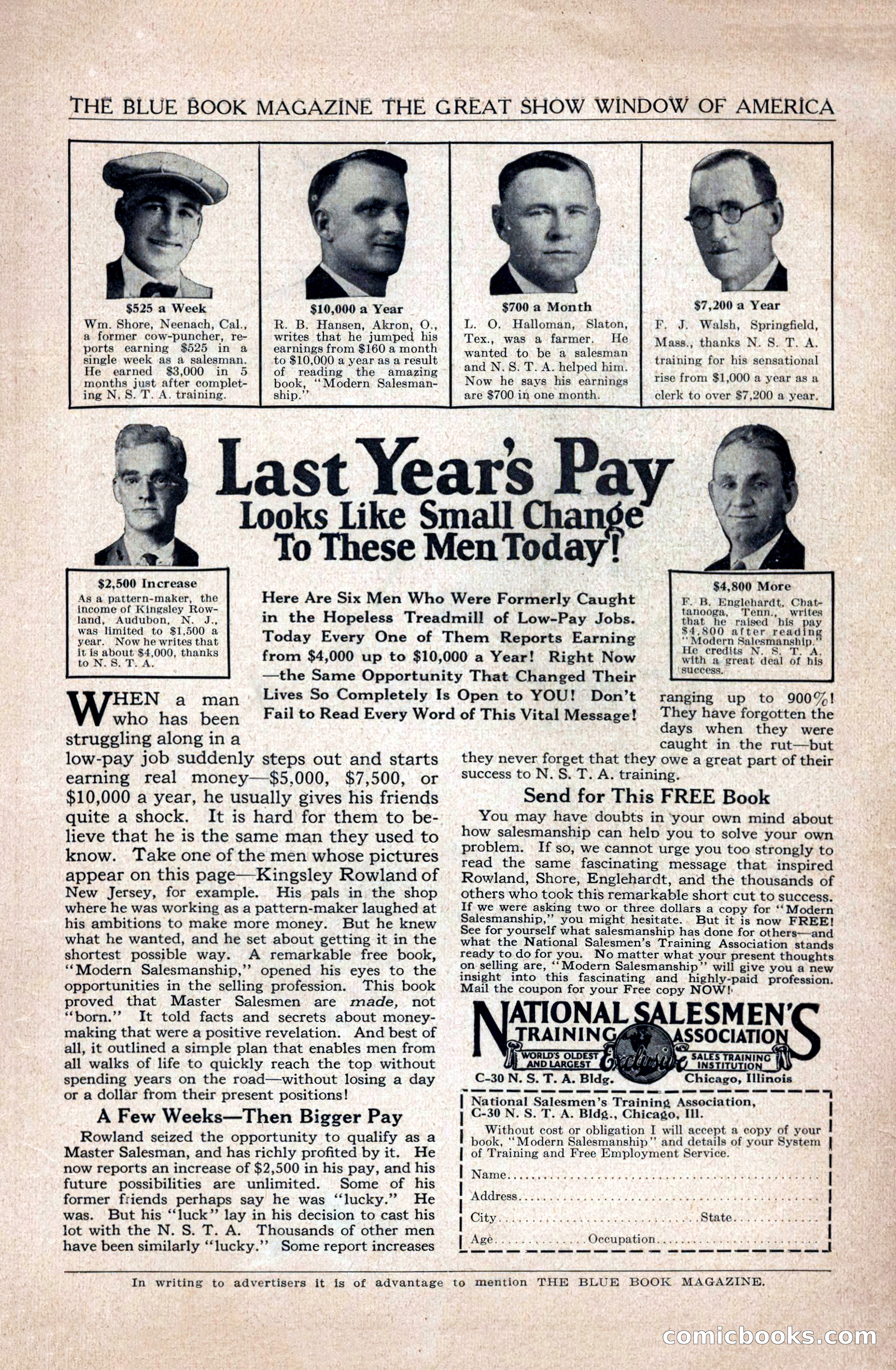 The Illustrated Blue Book Magazine, March 1928 — page 3 of 204