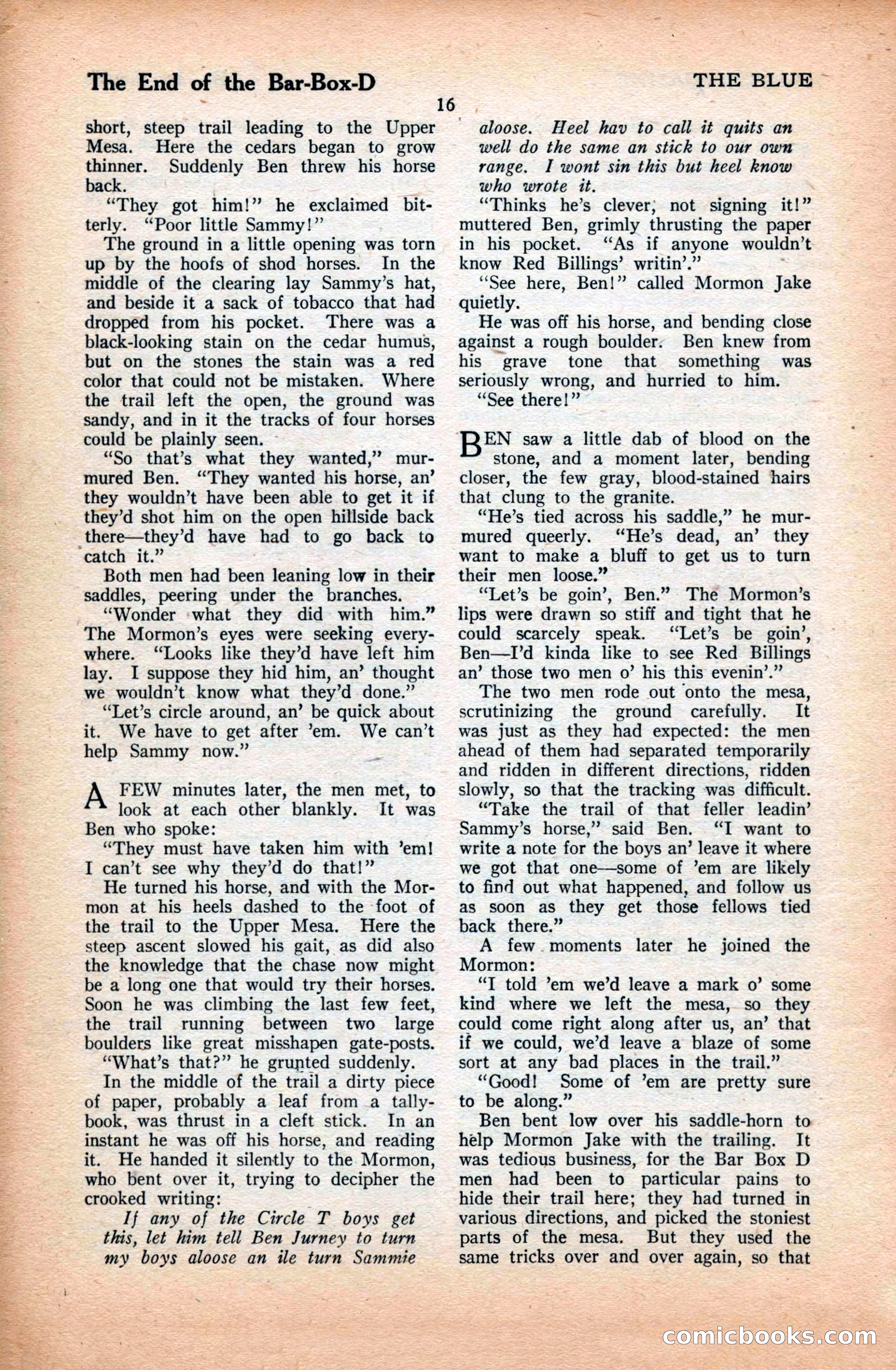 The Illustrated Blue Book Magazine, March 1928 — page 18 of 204