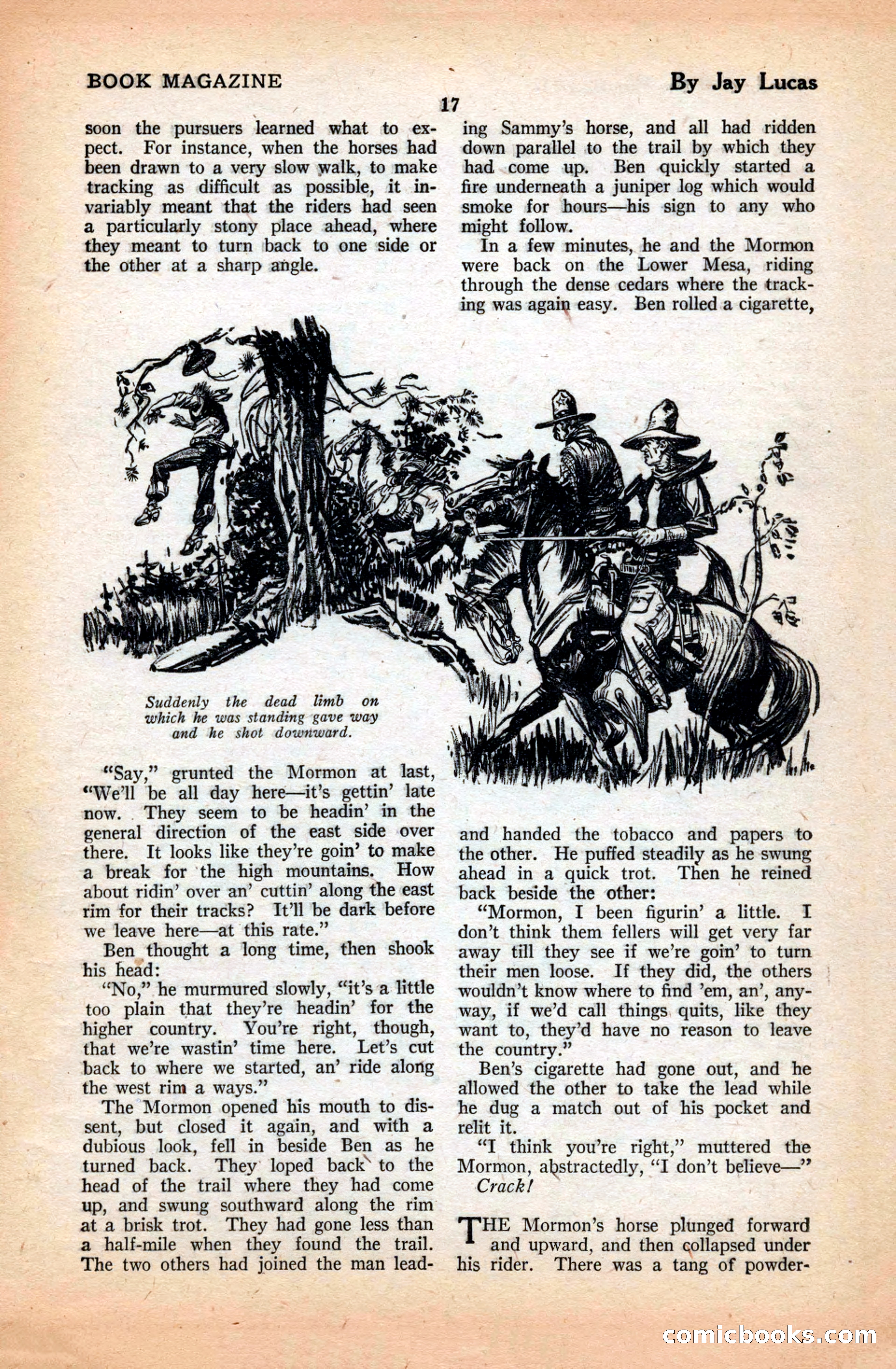 The Illustrated Blue Book Magazine, March 1928 — page 19 of 204