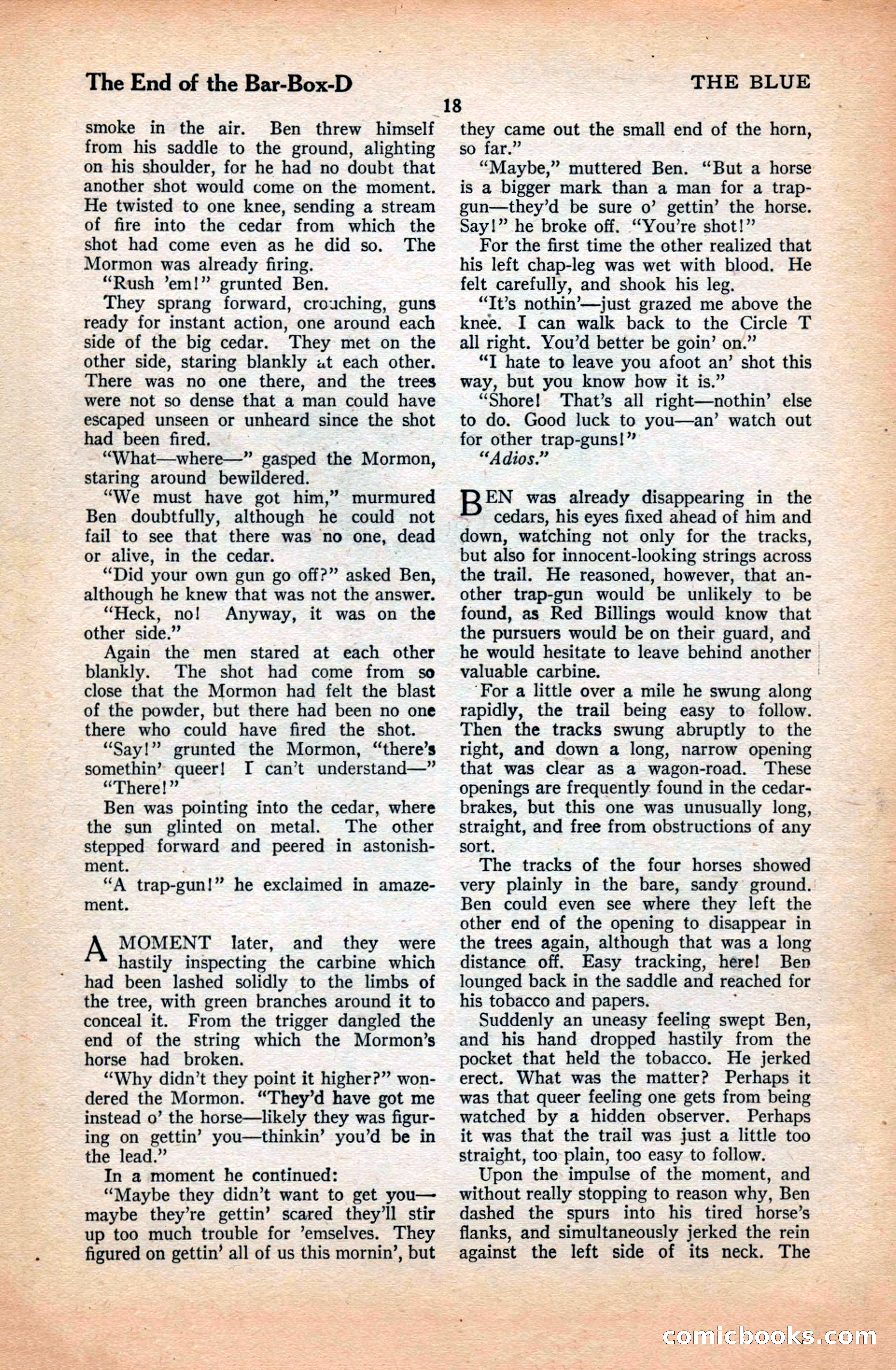 The Illustrated Blue Book Magazine, March 1928 — page 20 of 204