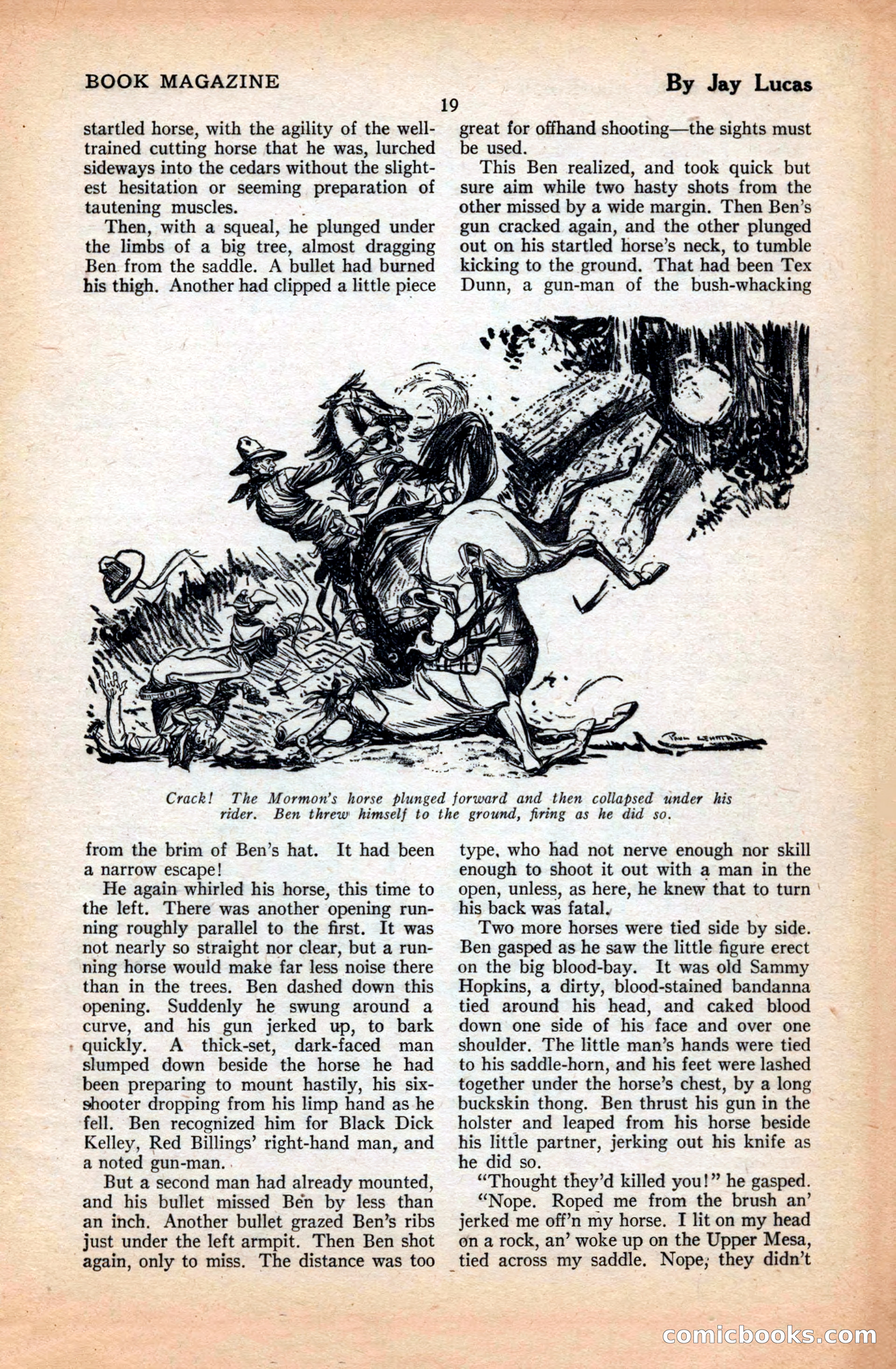 The Illustrated Blue Book Magazine, March 1928 — page 21 of 204