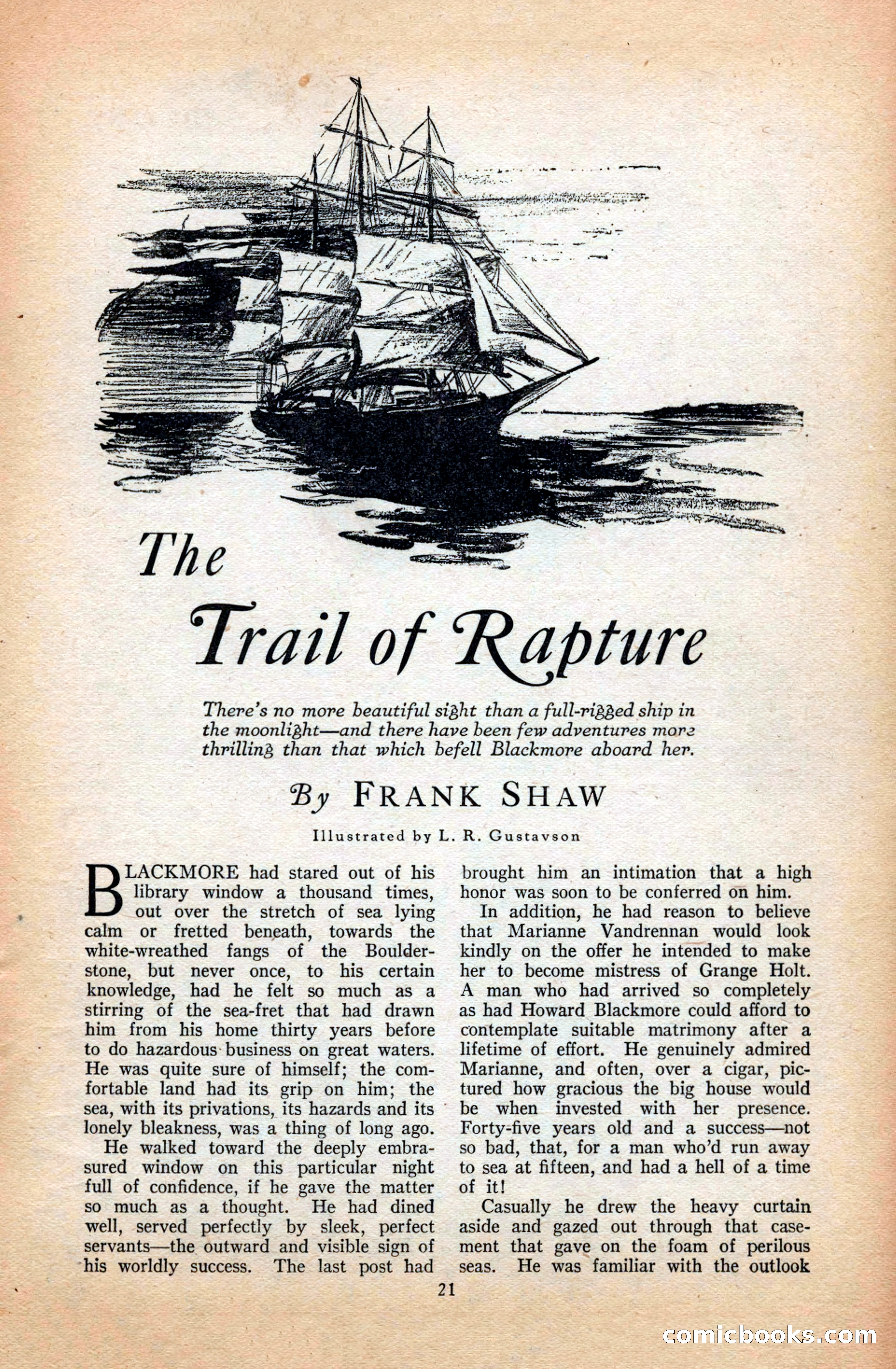 The Illustrated Blue Book Magazine, March 1928 — page 23 of 204