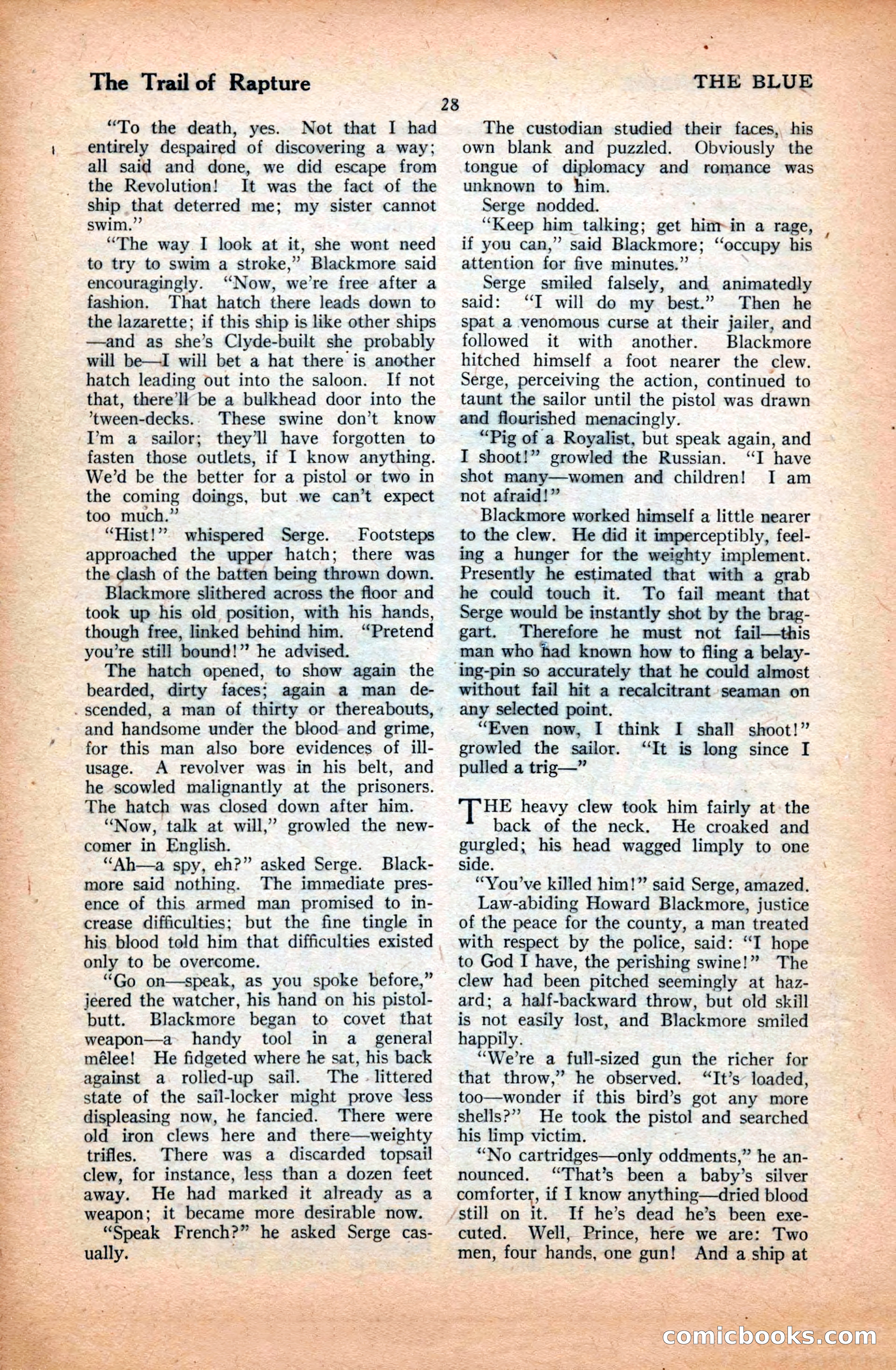 The Illustrated Blue Book Magazine, March 1928 — page 30 of 204