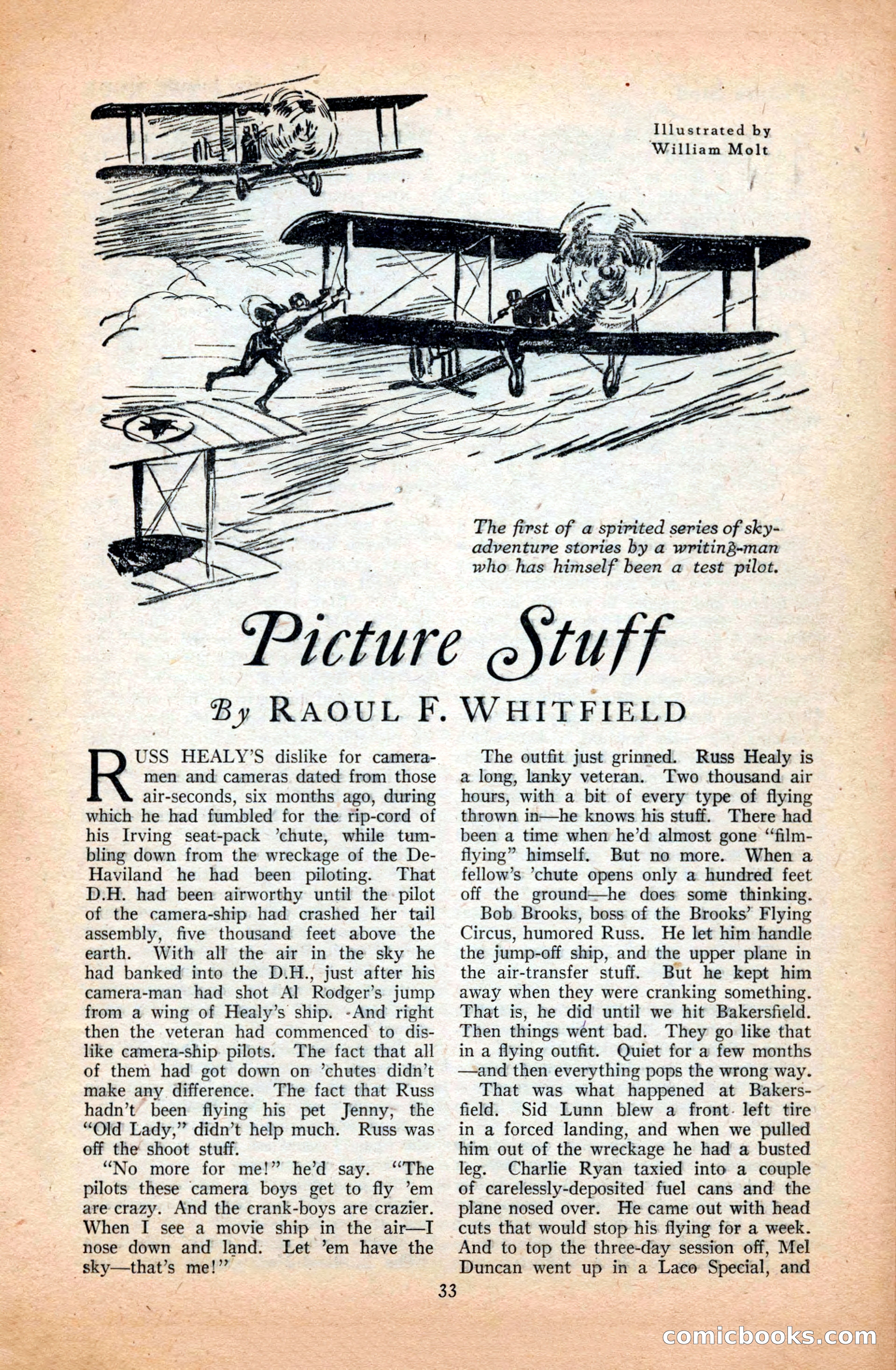The Illustrated Blue Book Magazine, March 1928 — page 35 of 204