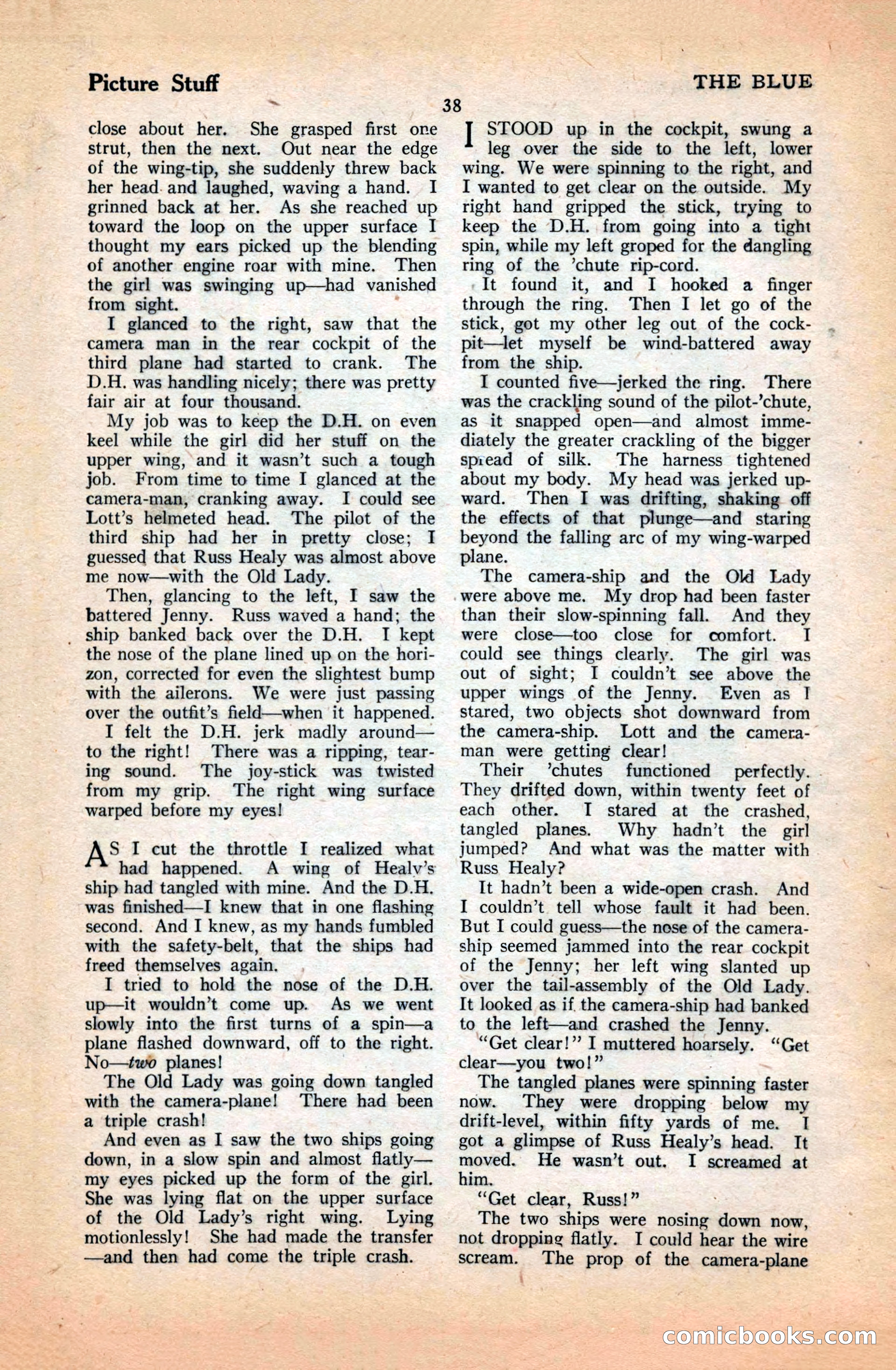 The Illustrated Blue Book Magazine, March 1928 — page 40 of 204