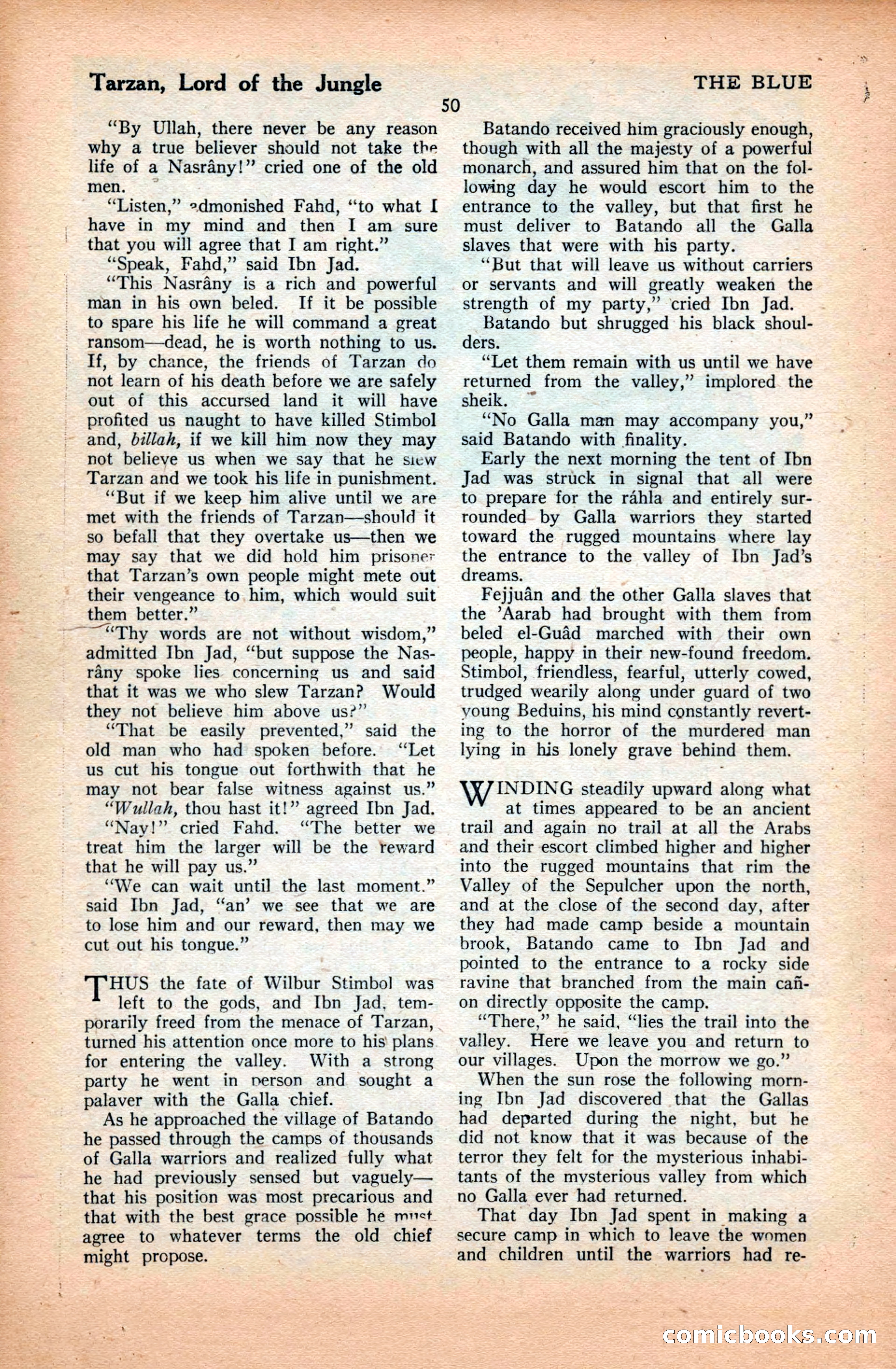 The Illustrated Blue Book Magazine, March 1928 — page 52 of 204