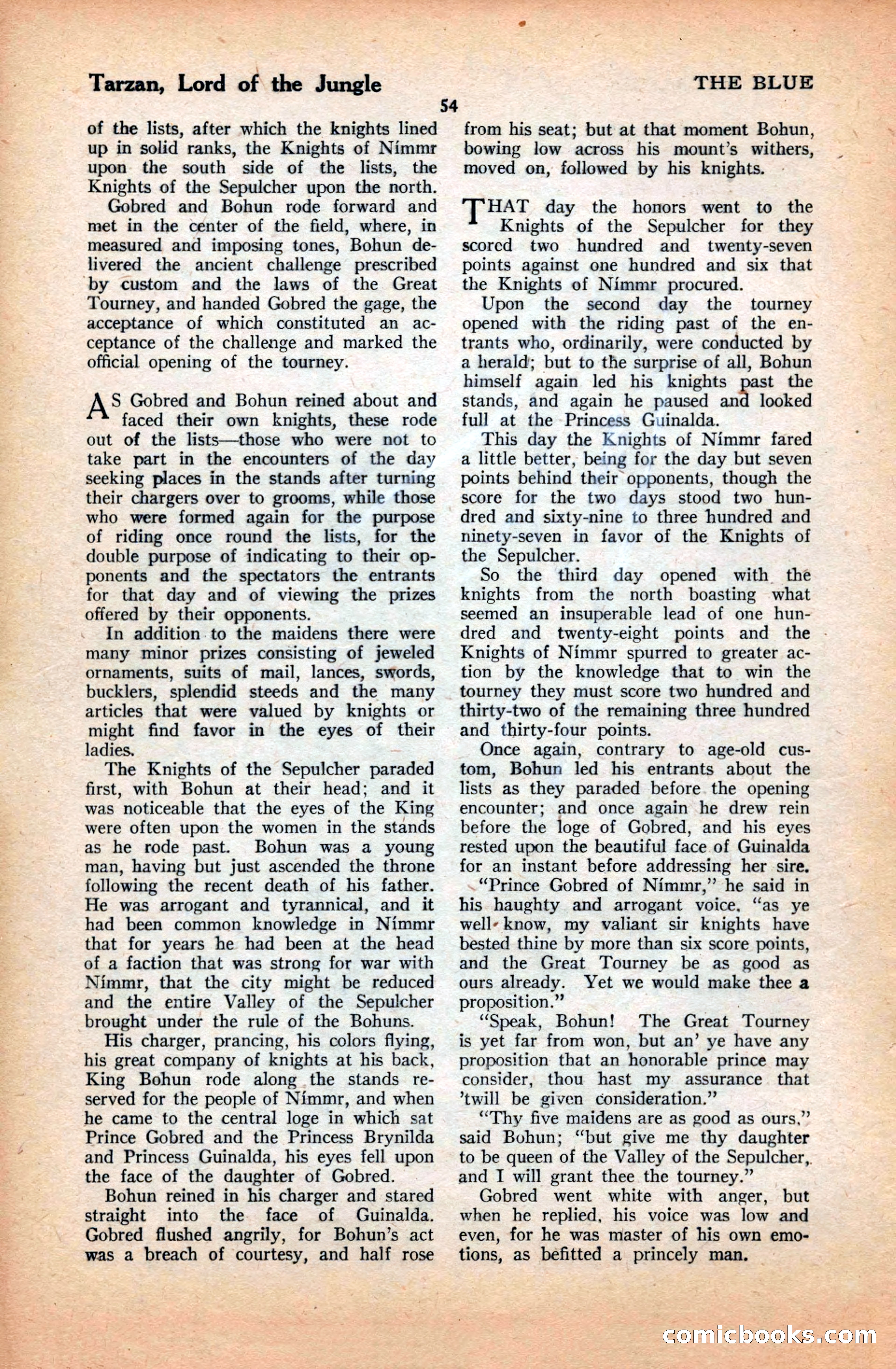 The Illustrated Blue Book Magazine, March 1928 — page 56 of 204