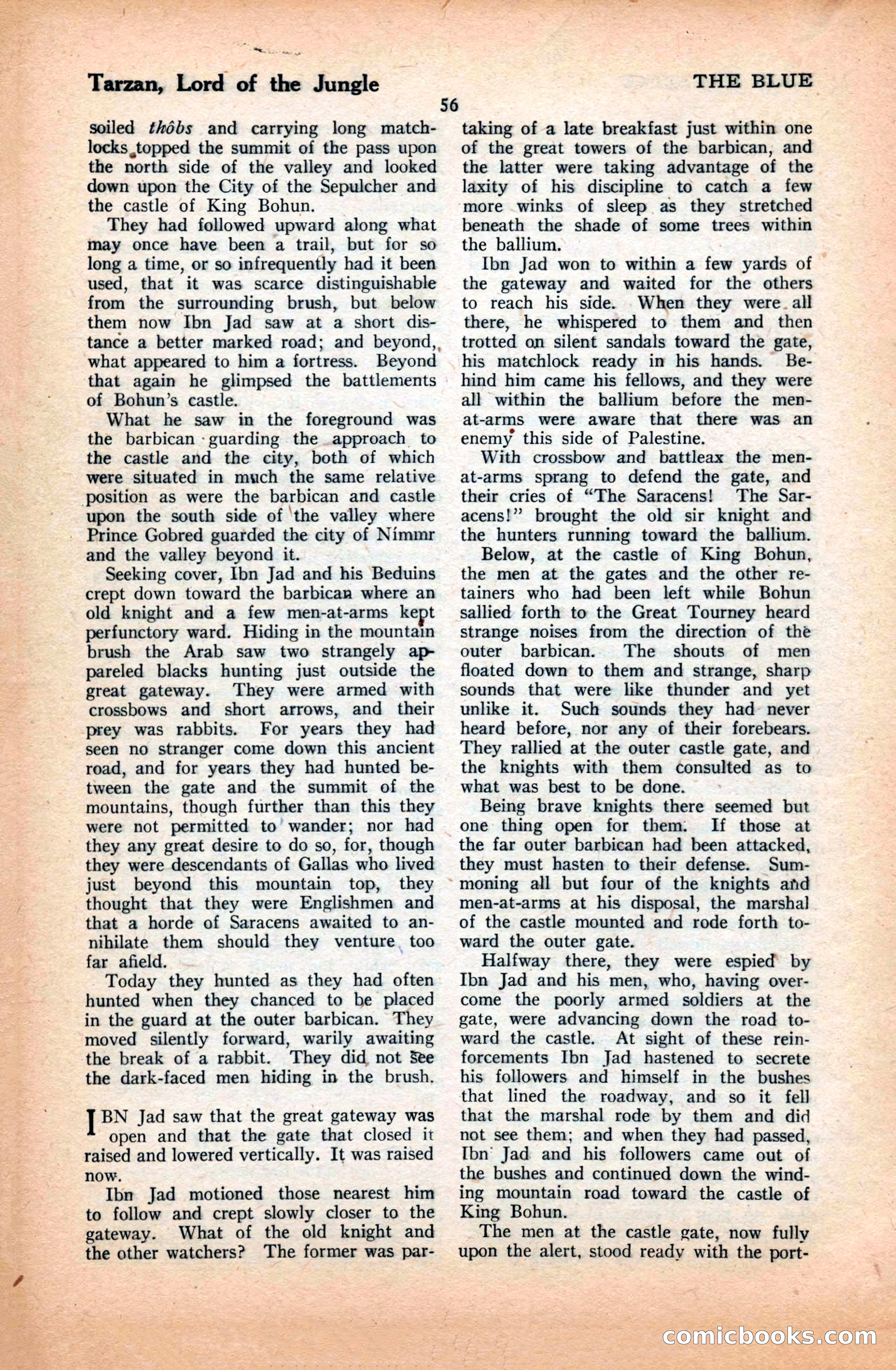 The Illustrated Blue Book Magazine, March 1928 — page 58 of 204