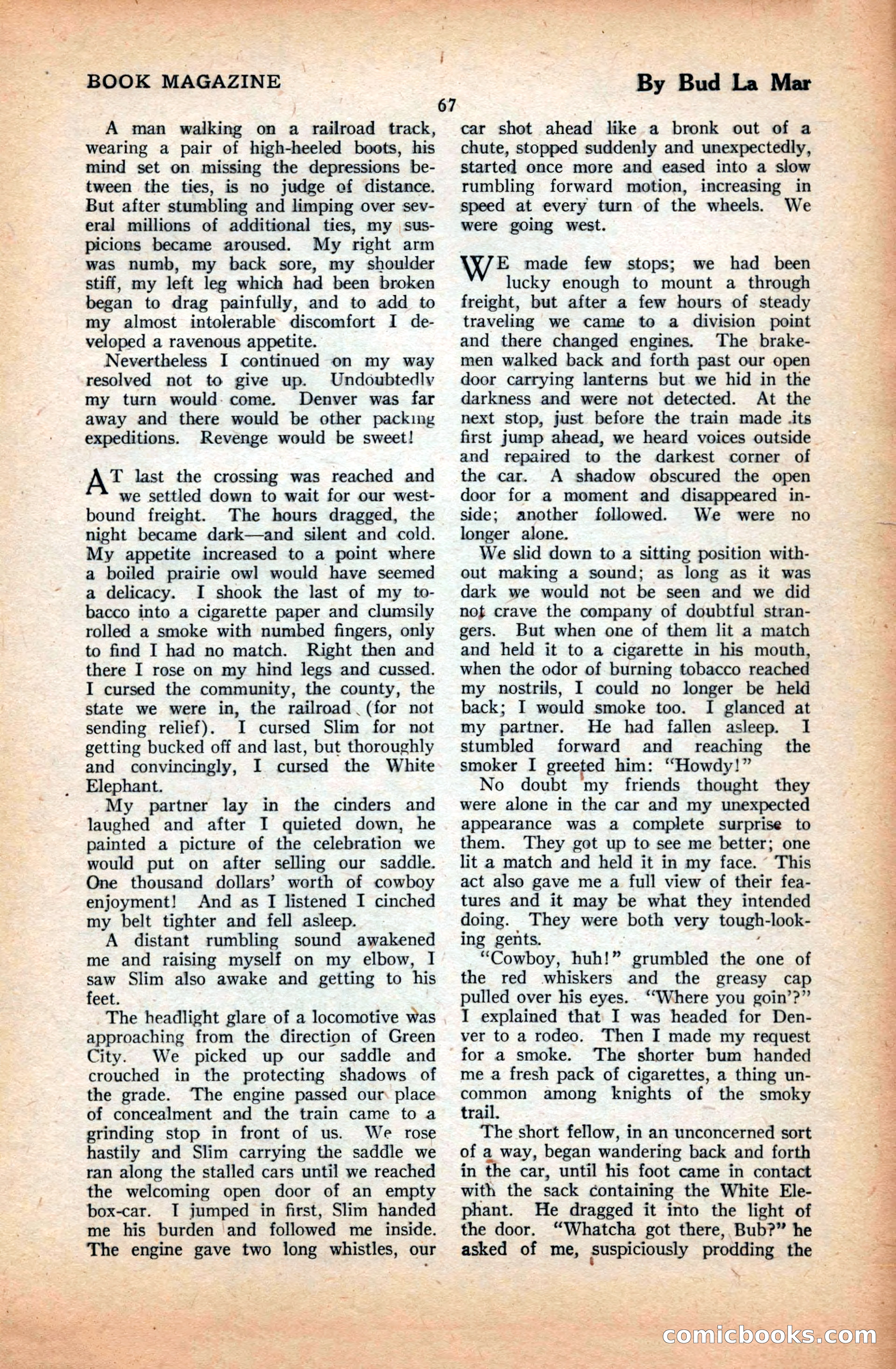 The Illustrated Blue Book Magazine, March 1928 — page 69 of 204