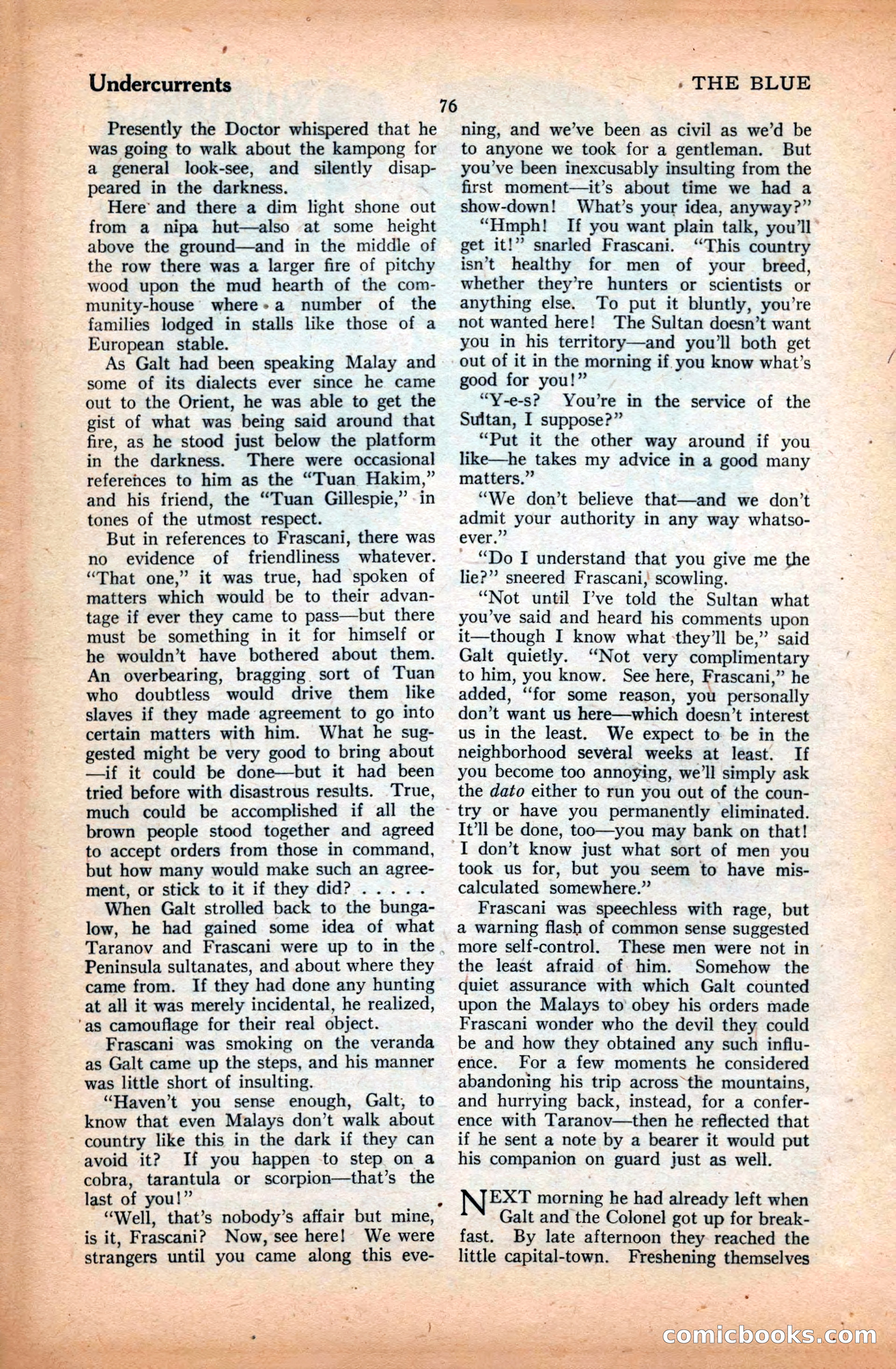The Illustrated Blue Book Magazine, March 1928 — page 78 of 204