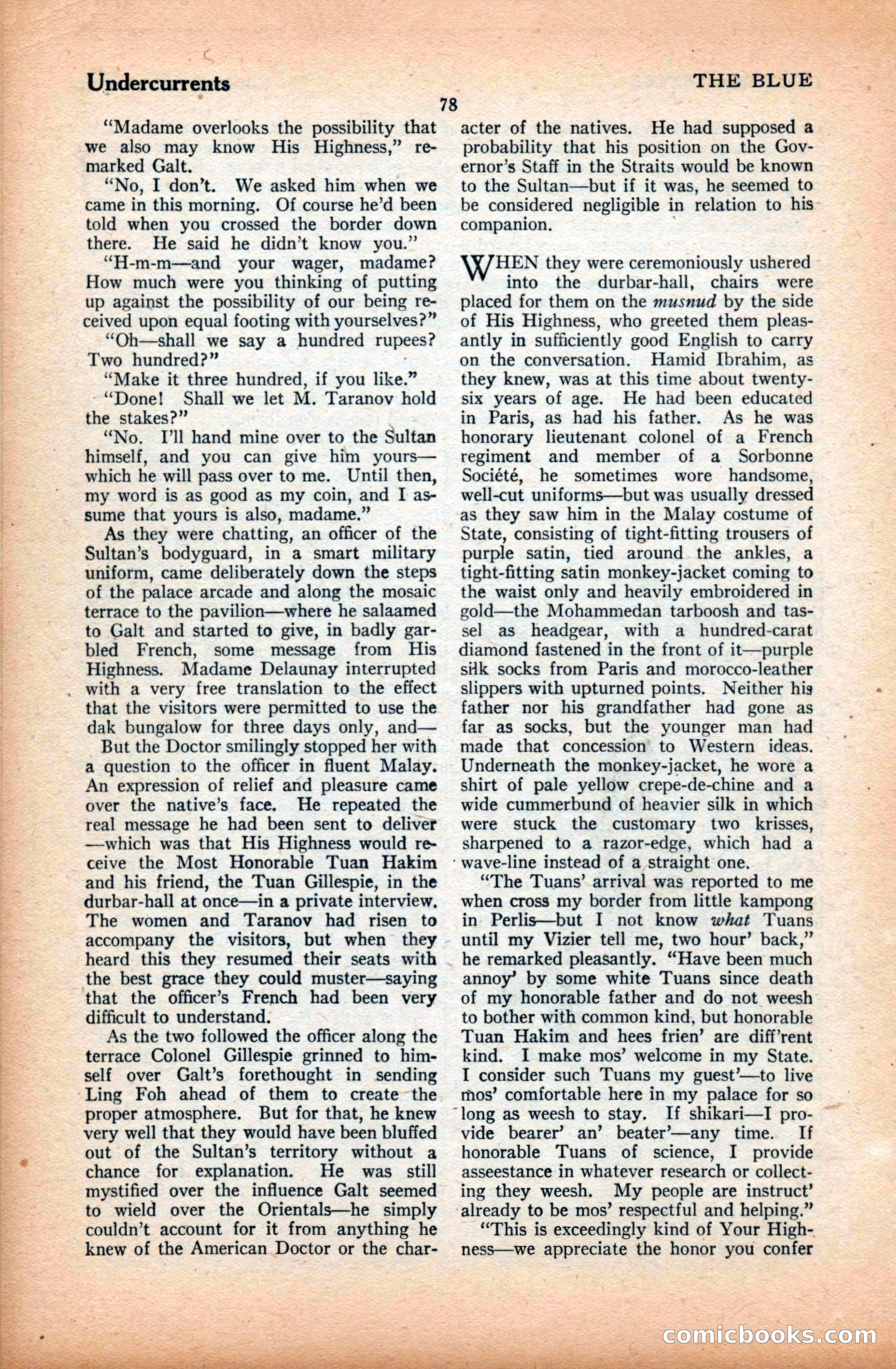 The Illustrated Blue Book Magazine, March 1928 — page 80 of 204