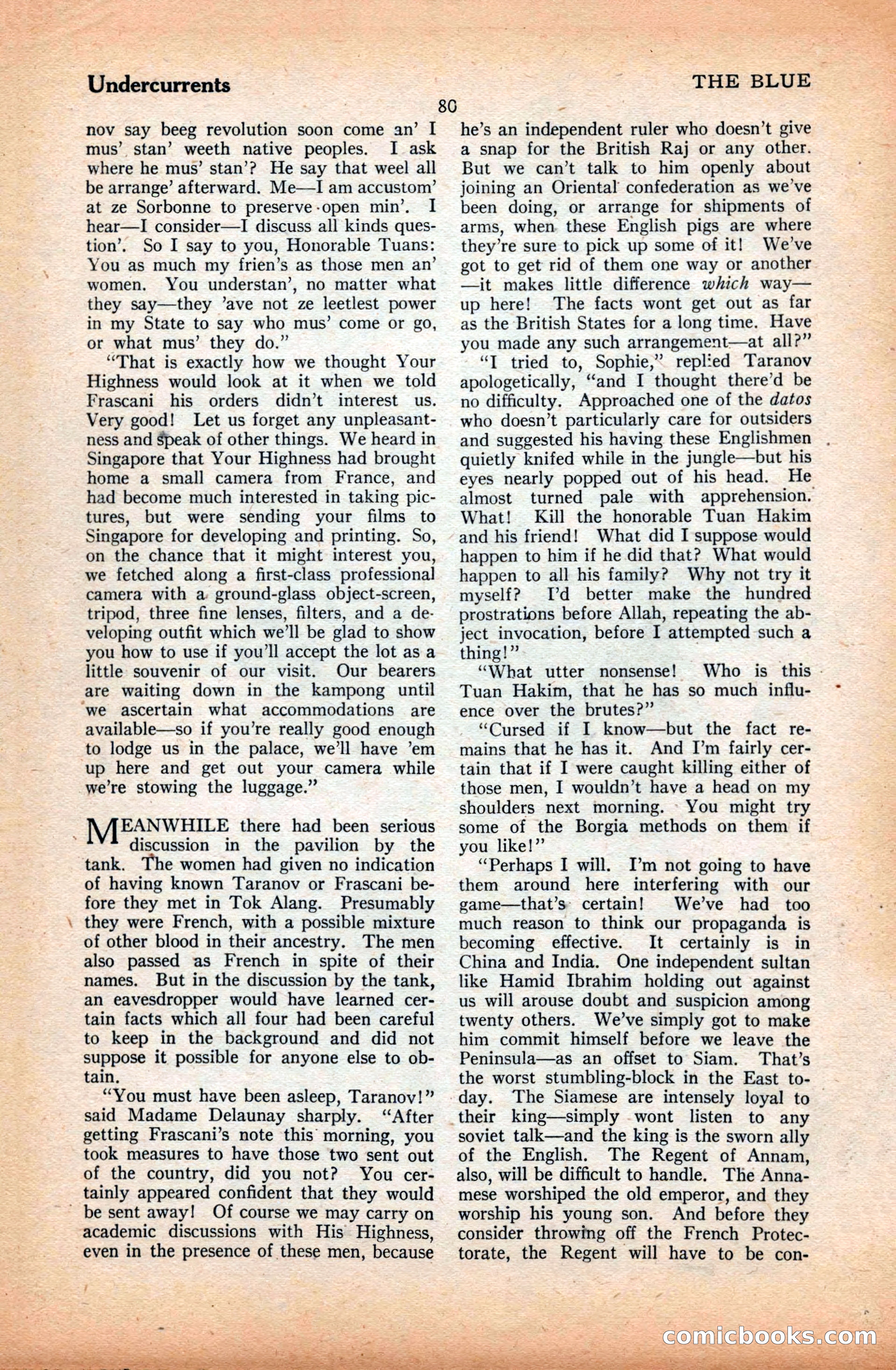 The Illustrated Blue Book Magazine, March 1928 — page 82 of 204