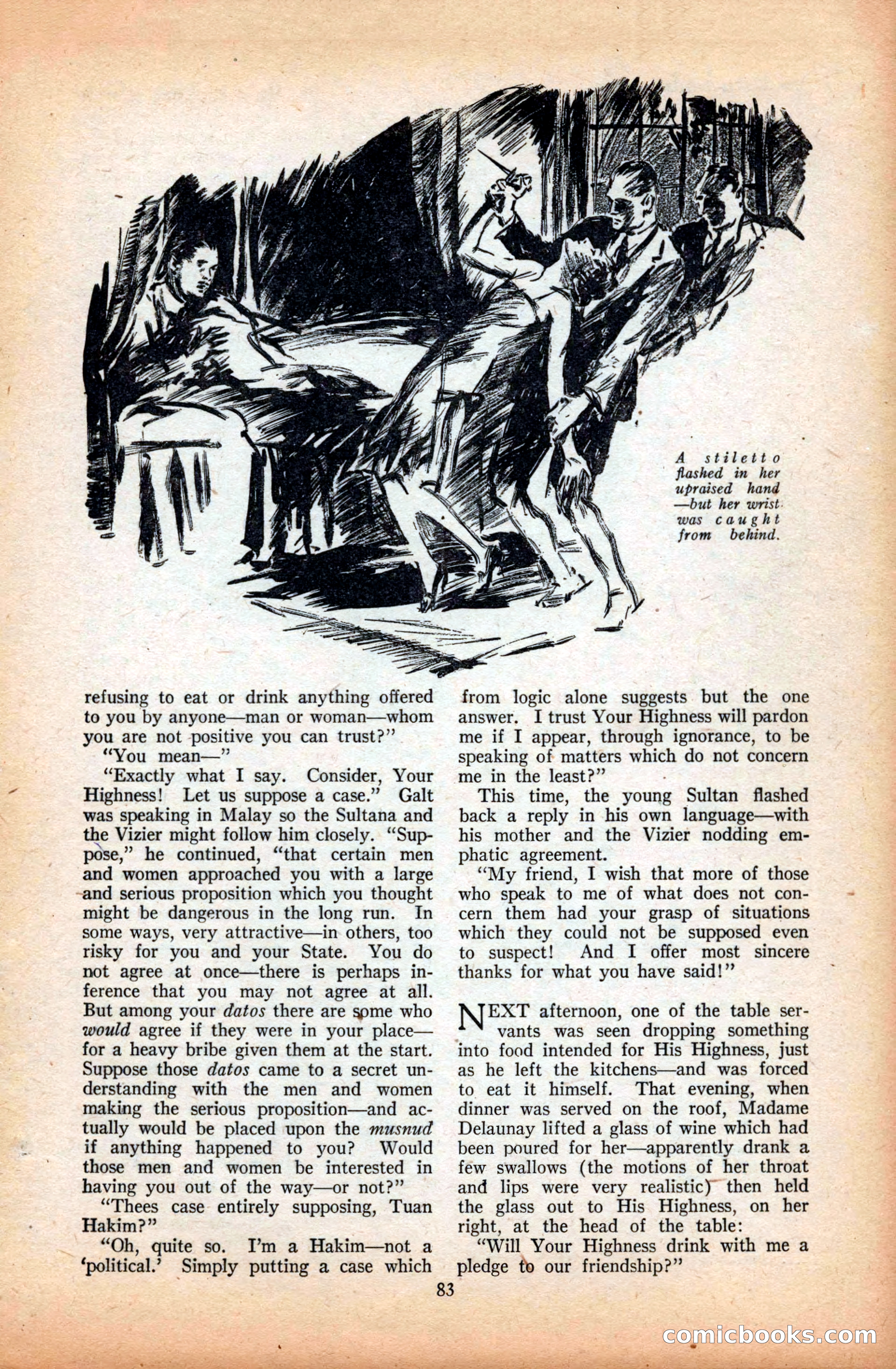 The Illustrated Blue Book Magazine, March 1928 — page 85 of 204