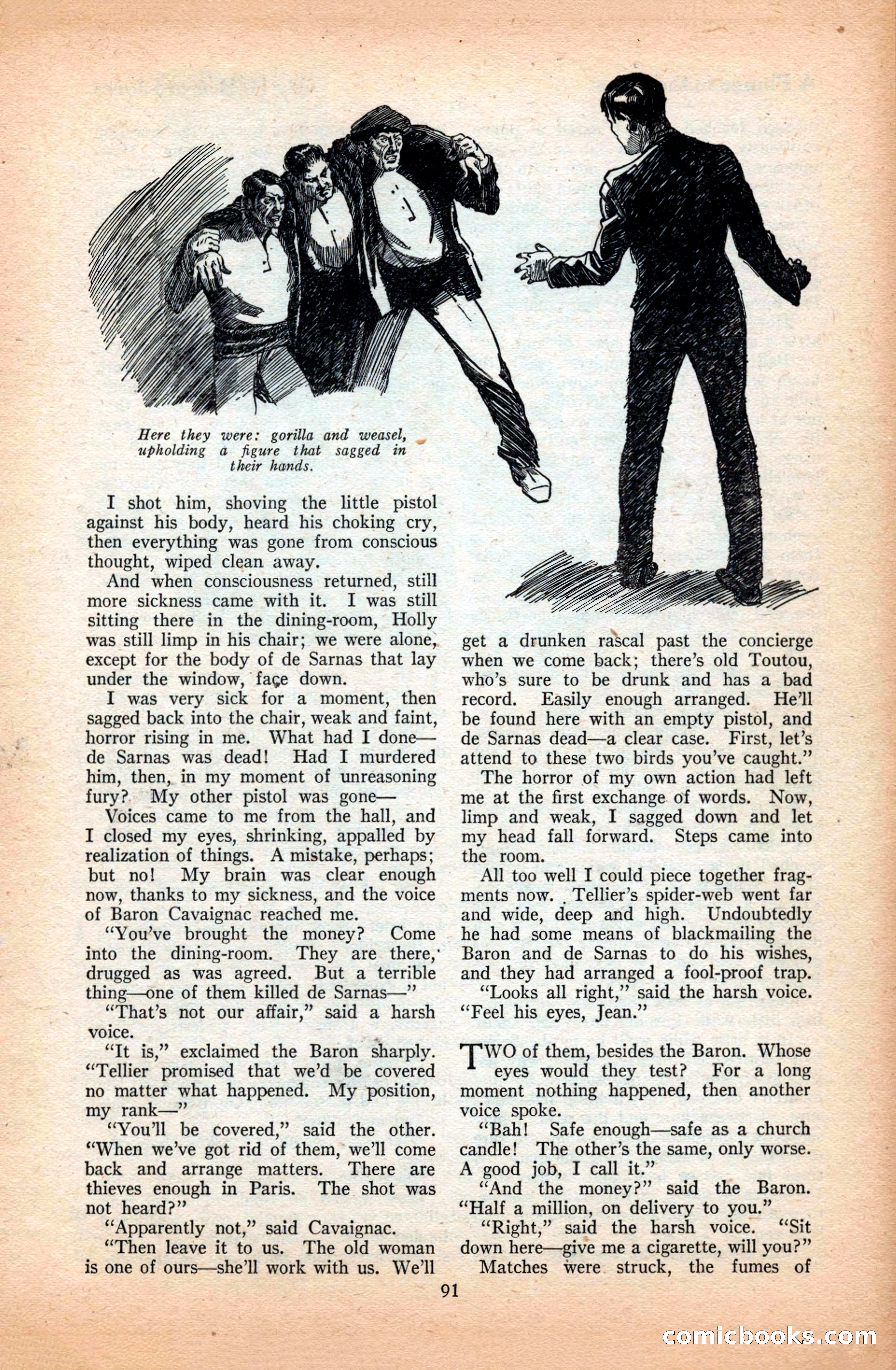 The Illustrated Blue Book Magazine, March 1928 — page 93 of 204