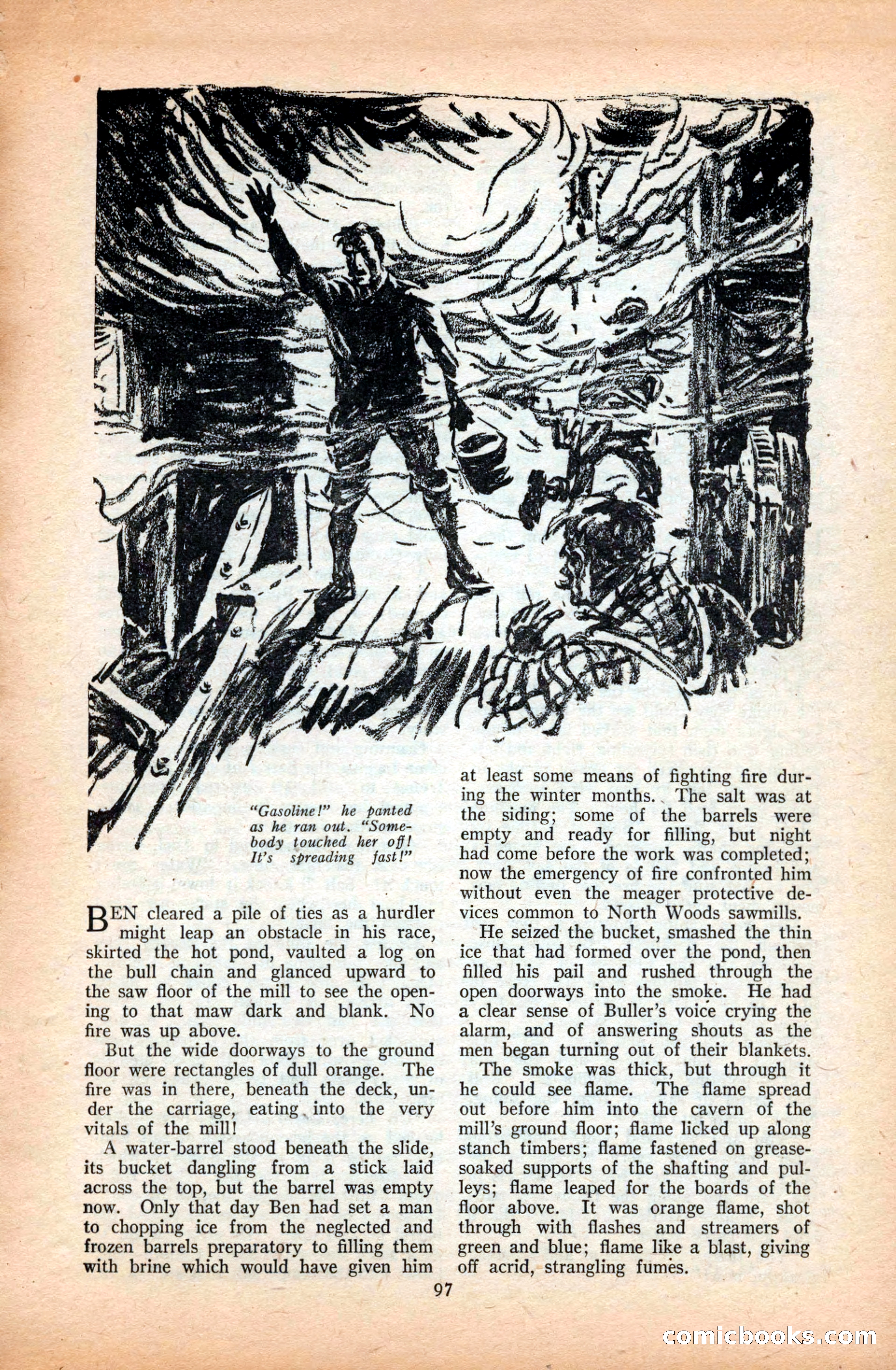 The Illustrated Blue Book Magazine, March 1928 — page 99 of 204