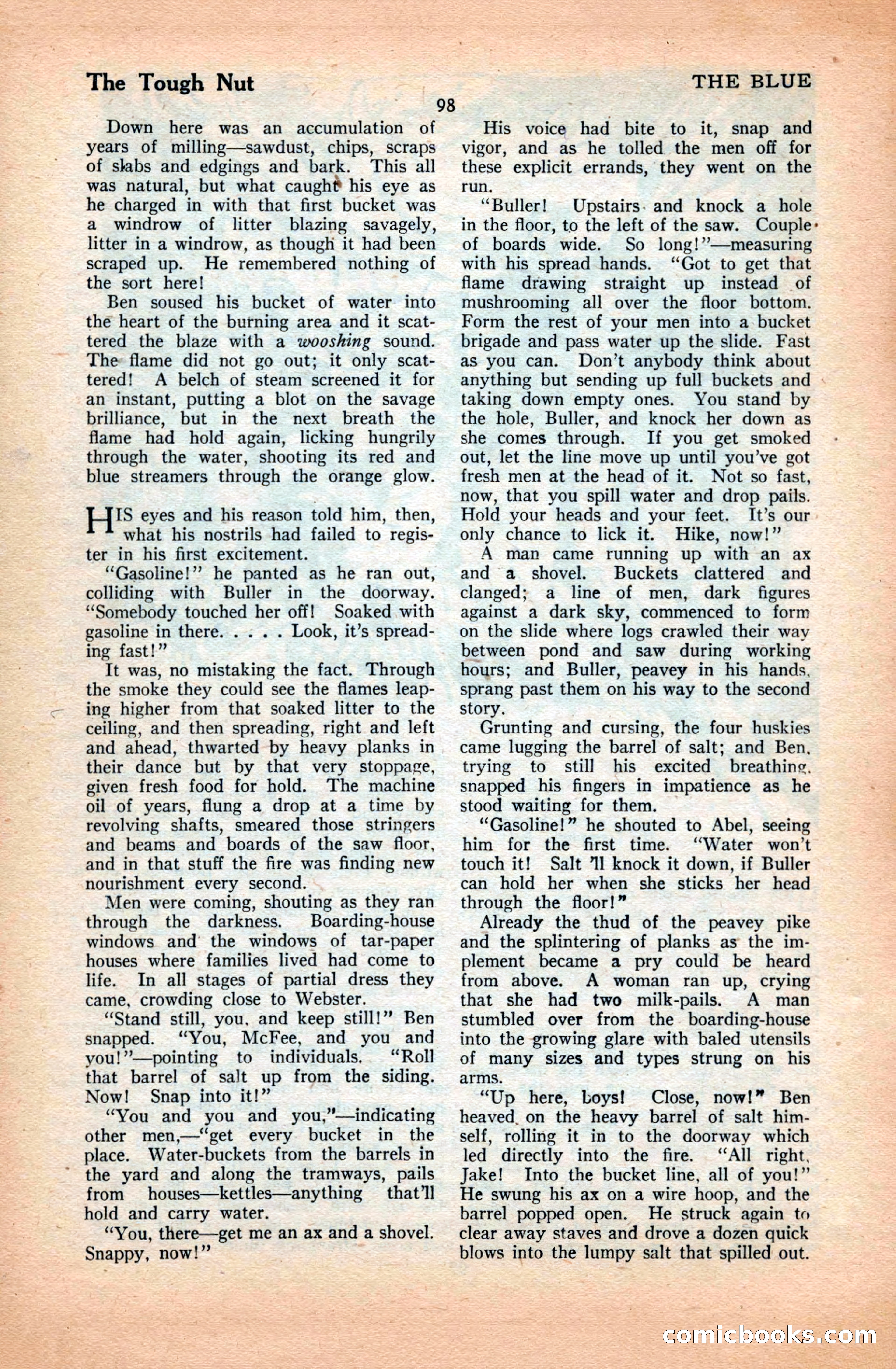 The Illustrated Blue Book Magazine, March 1928 — page 100 of 204