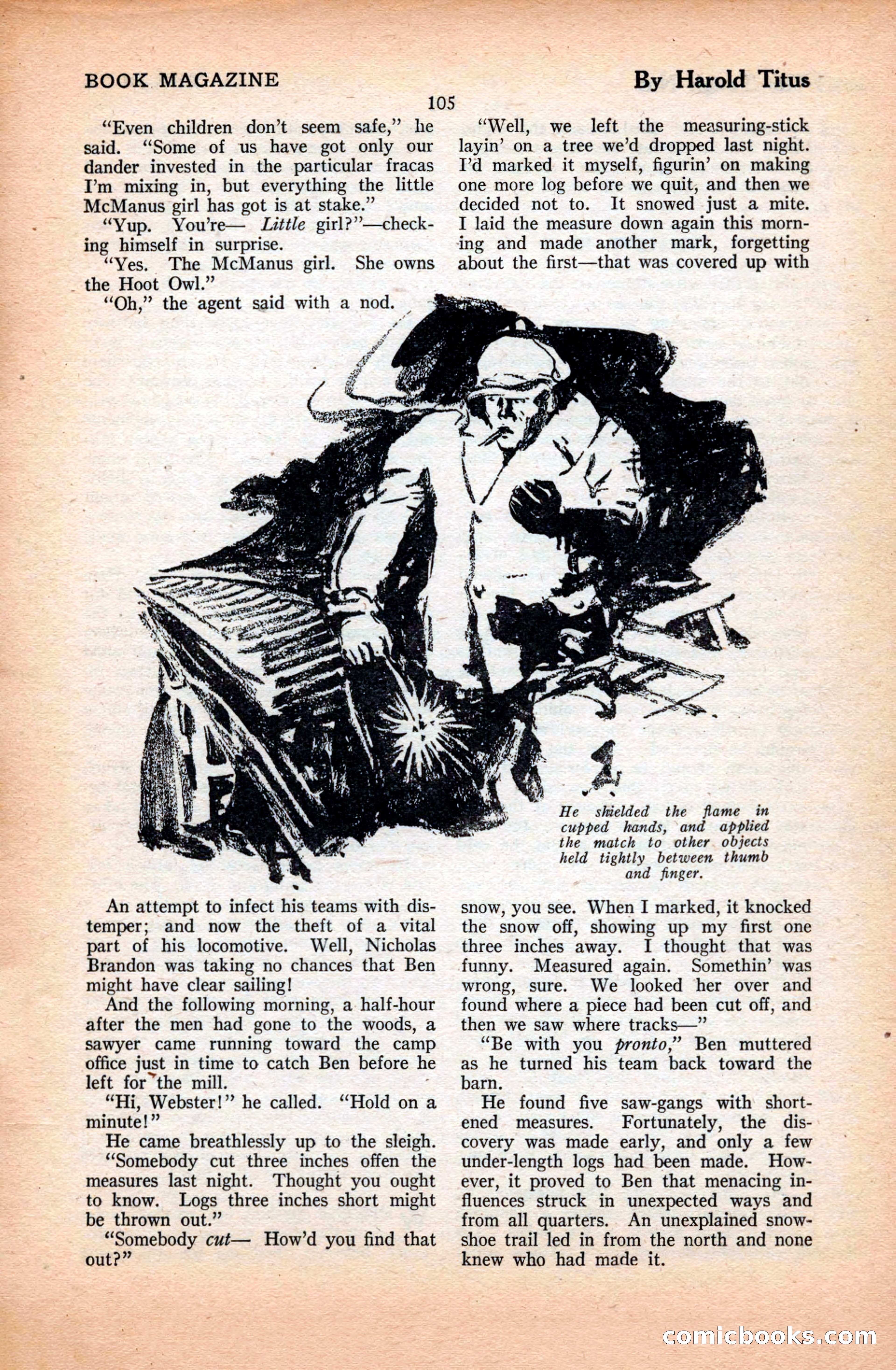 The Illustrated Blue Book Magazine, March 1928 — page 107 of 204