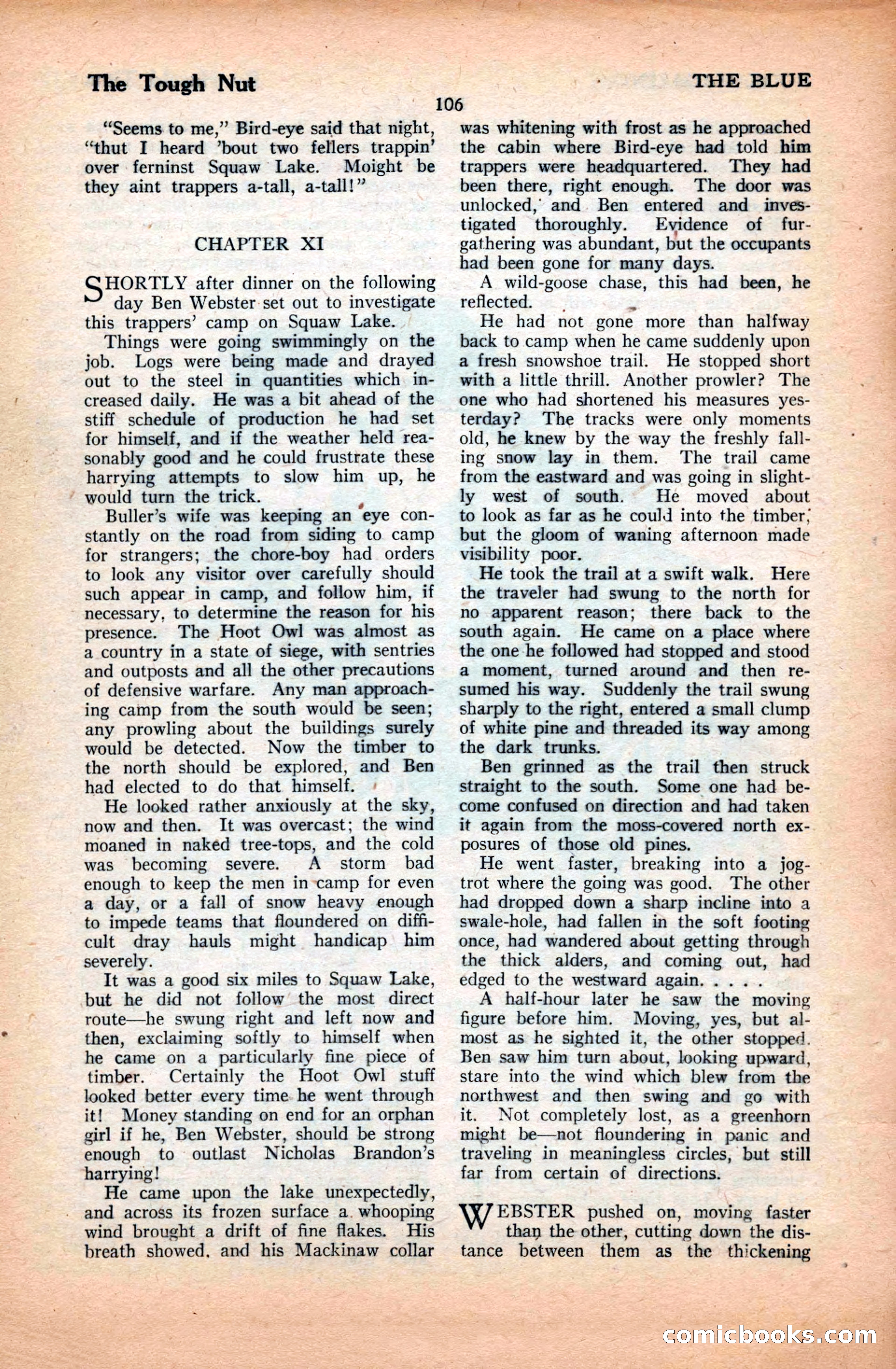 The Illustrated Blue Book Magazine, March 1928 — page 108 of 204