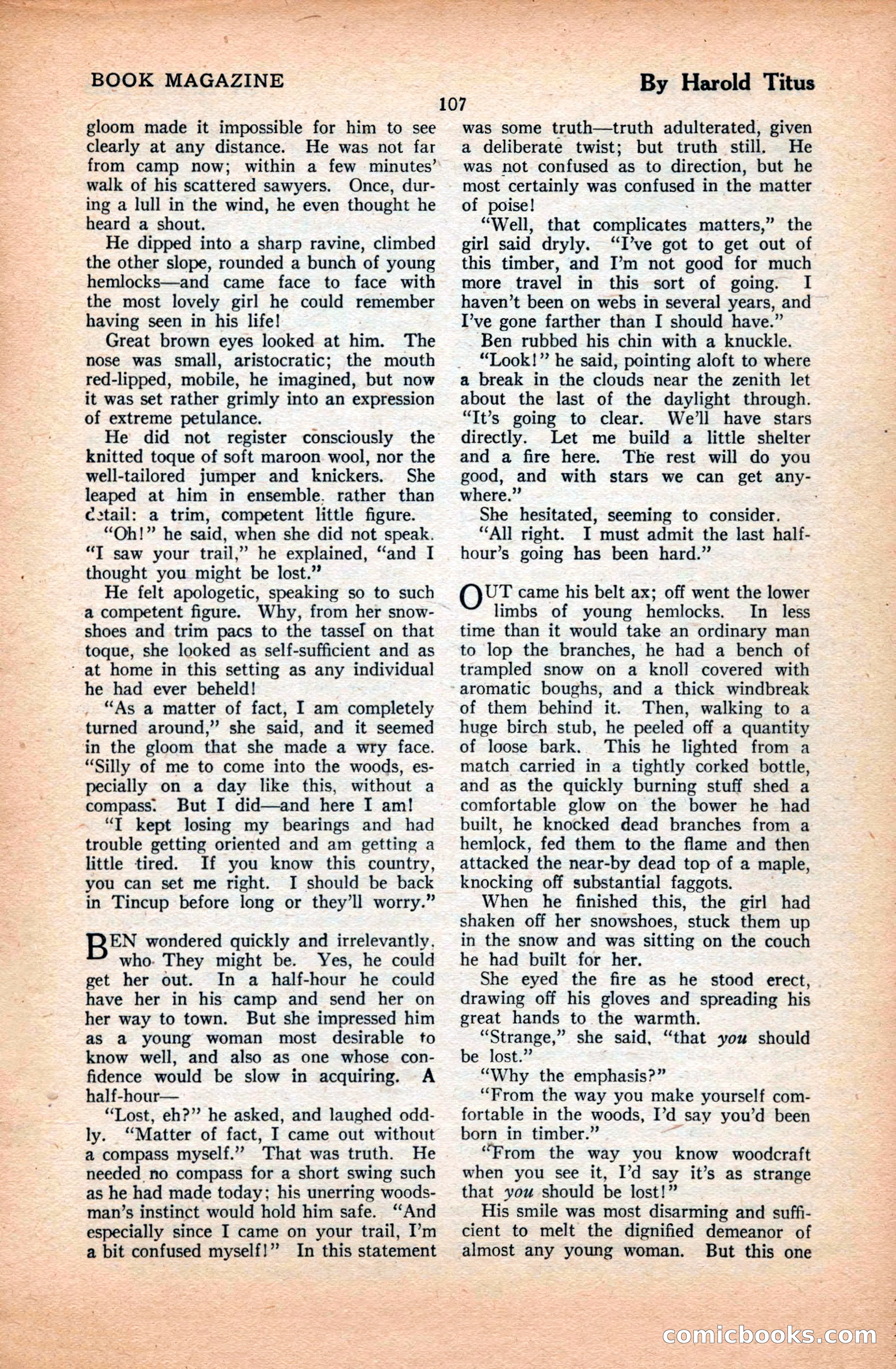 The Illustrated Blue Book Magazine, March 1928 — page 109 of 204