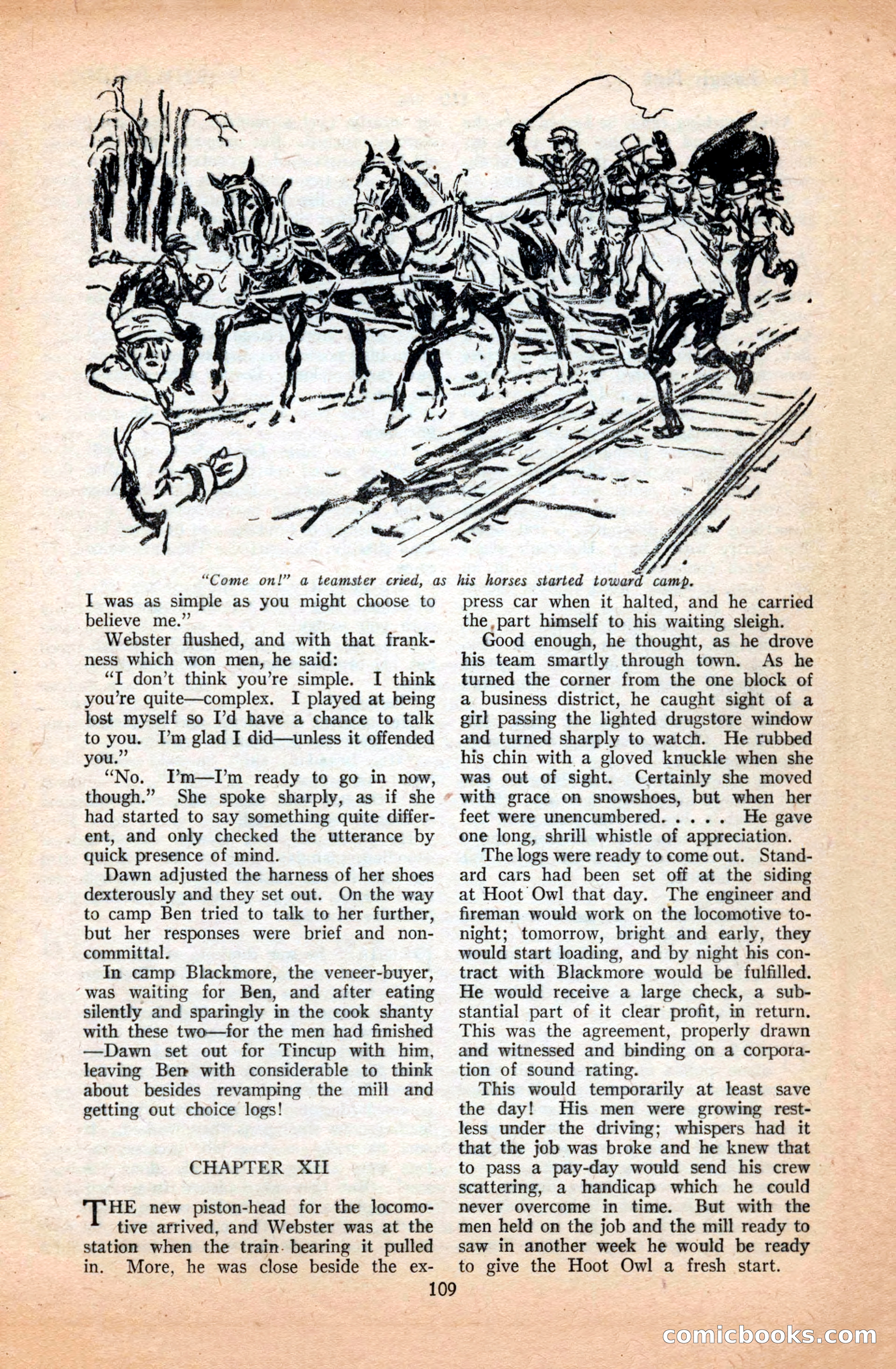 The Illustrated Blue Book Magazine, March 1928 — page 111 of 204