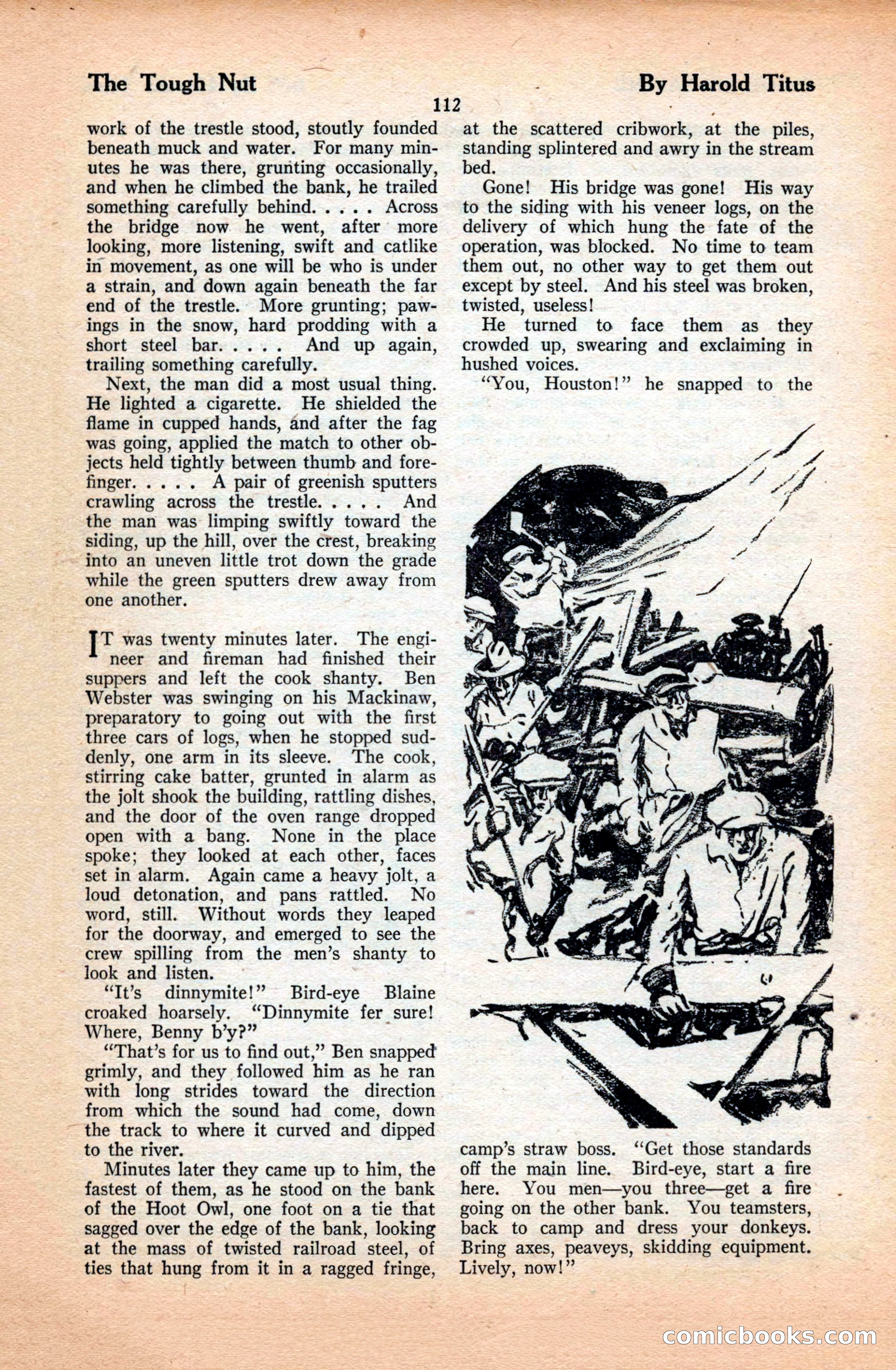 The Illustrated Blue Book Magazine, March 1928 — page 114 of 204