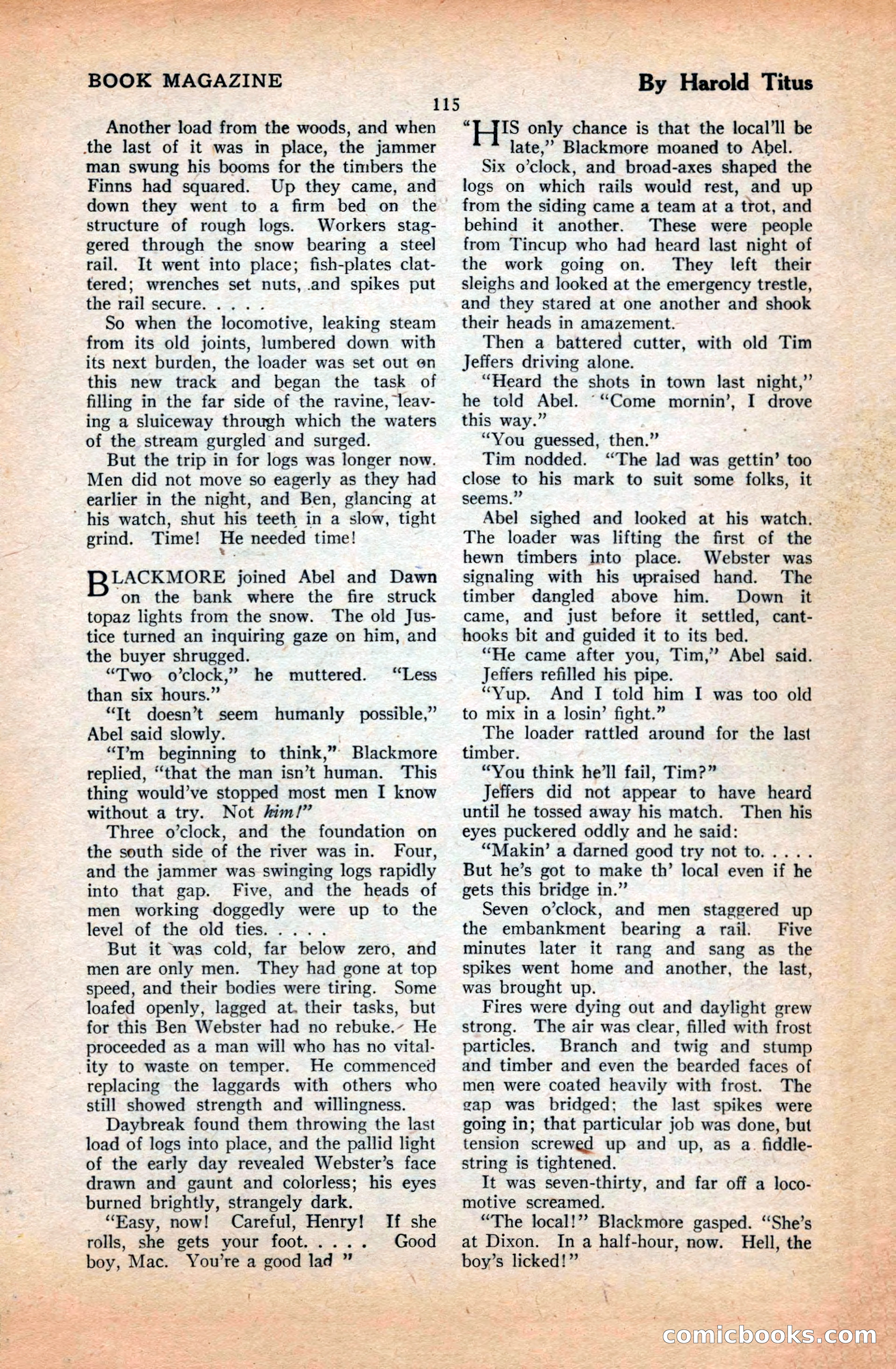 The Illustrated Blue Book Magazine, March 1928 — page 117 of 204
