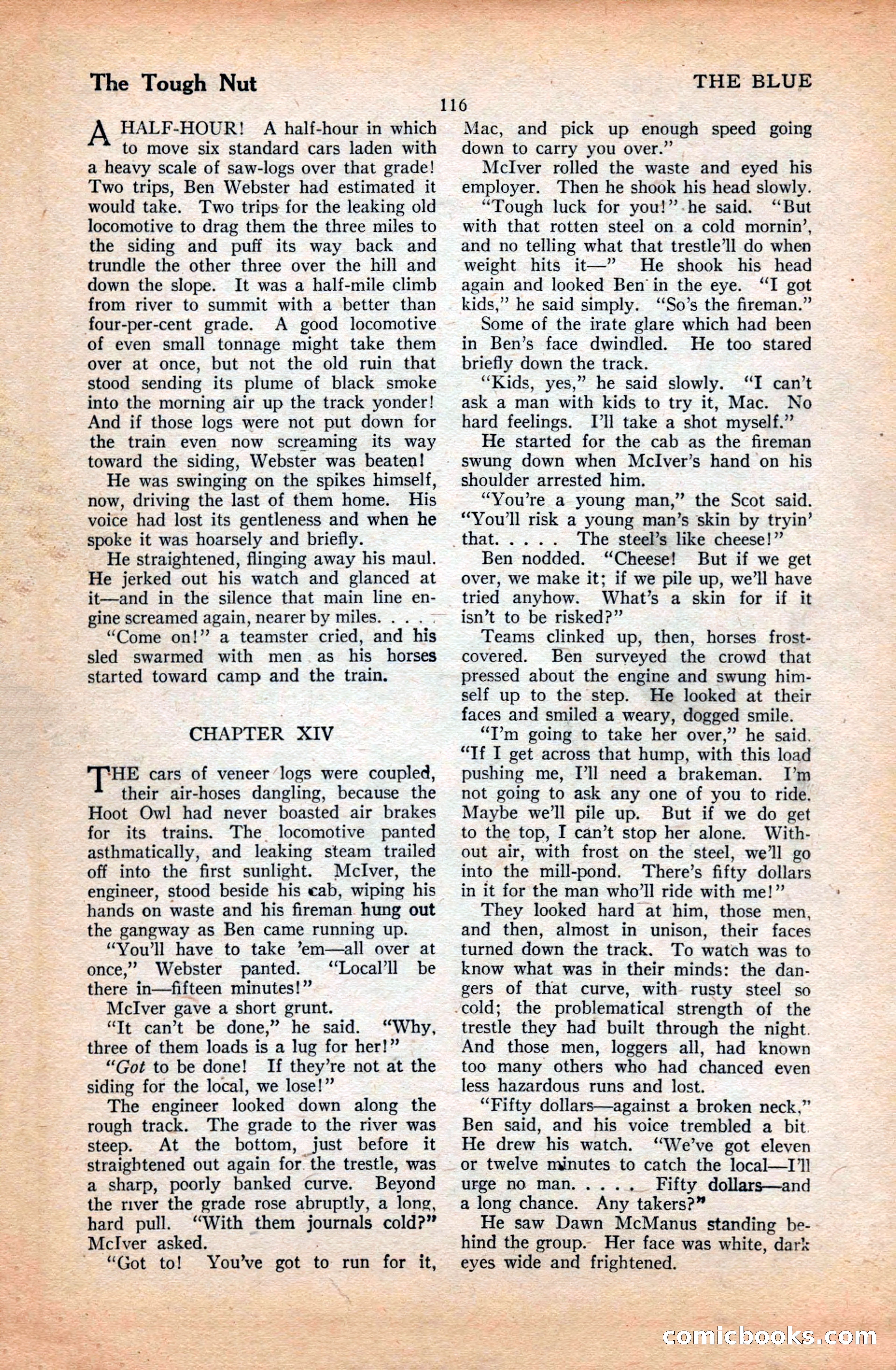 The Illustrated Blue Book Magazine, March 1928 — page 118 of 204