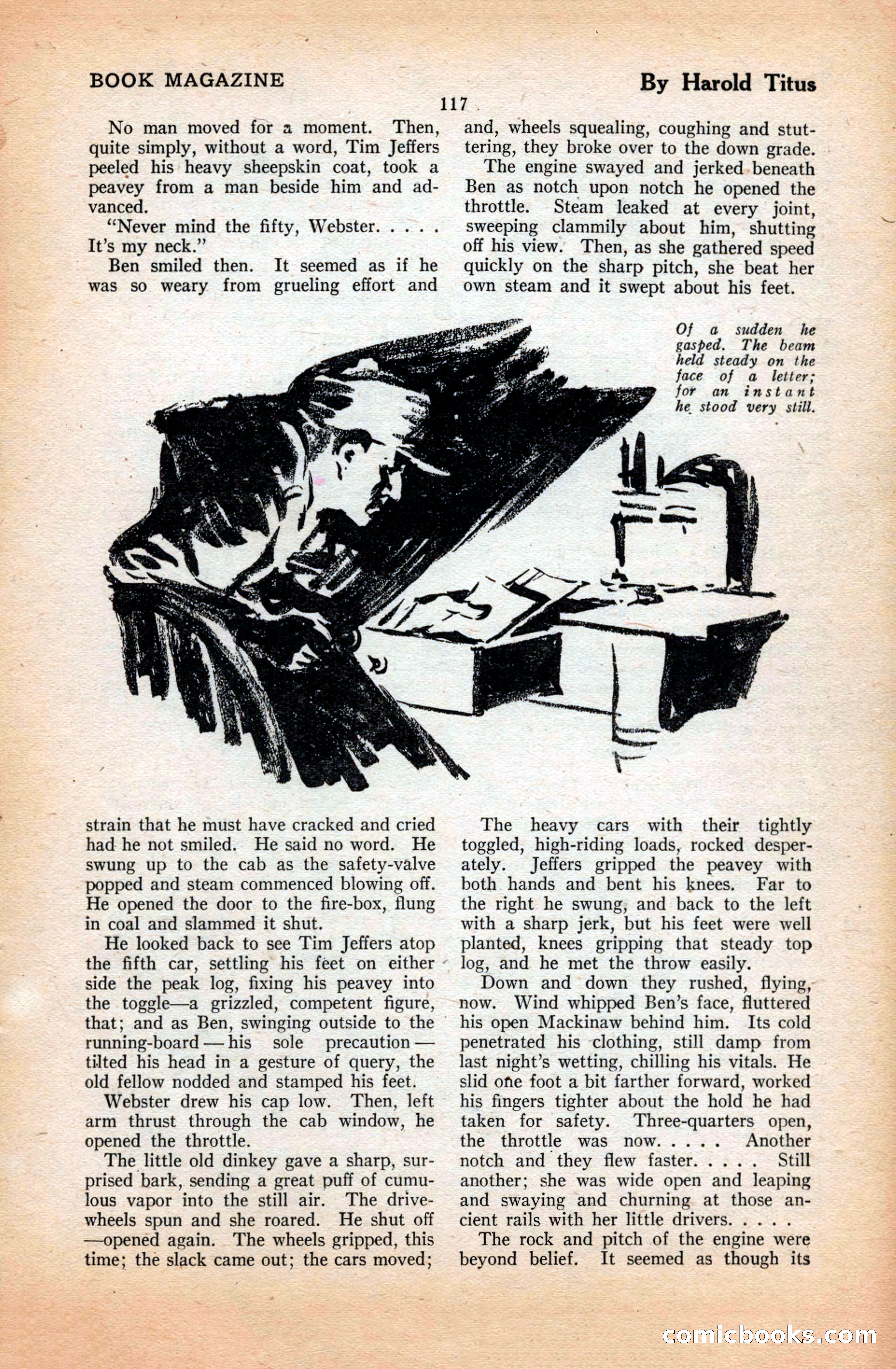 The Illustrated Blue Book Magazine, March 1928 — page 119 of 204