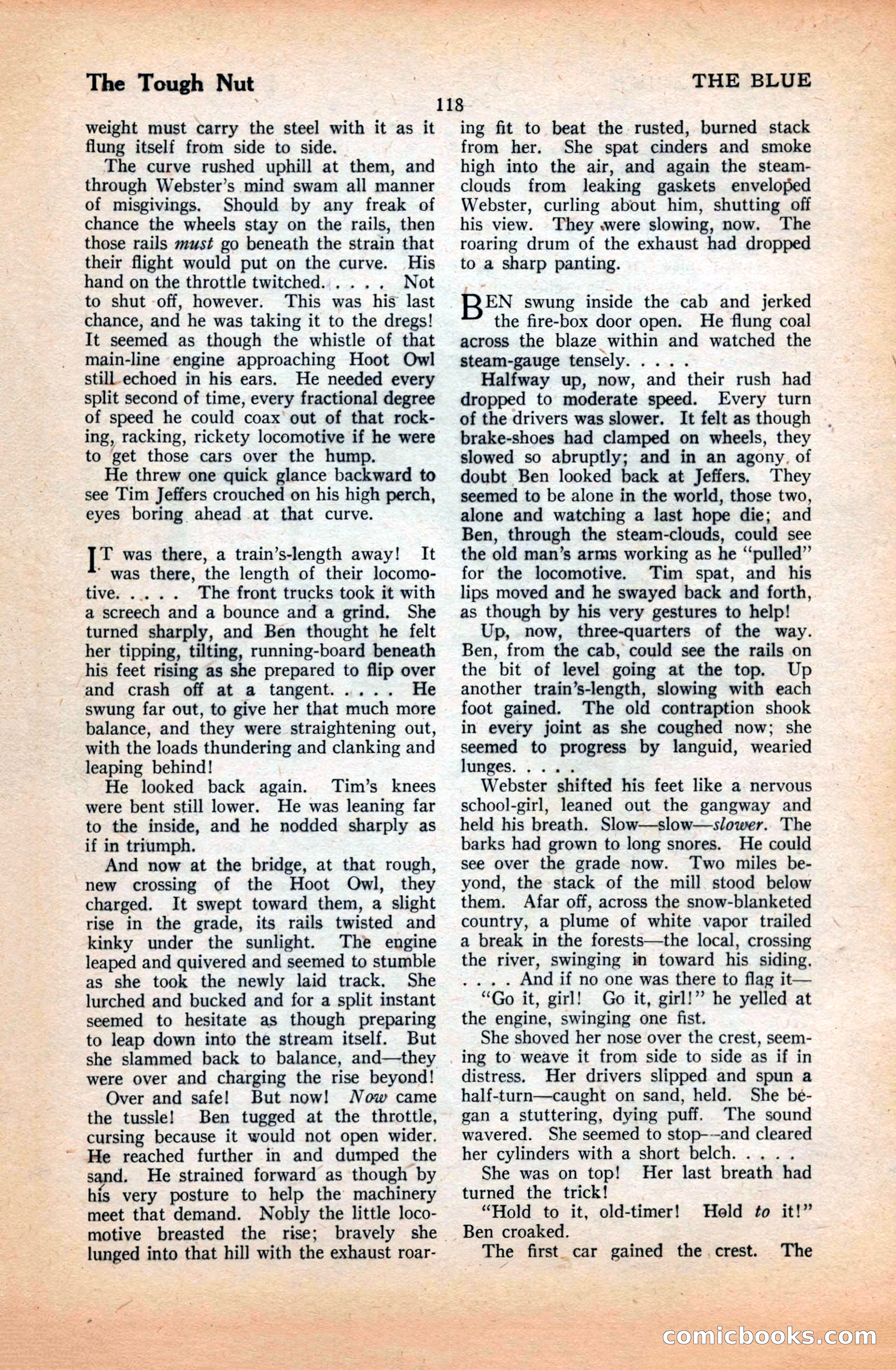 The Illustrated Blue Book Magazine, March 1928 — page 120 of 204